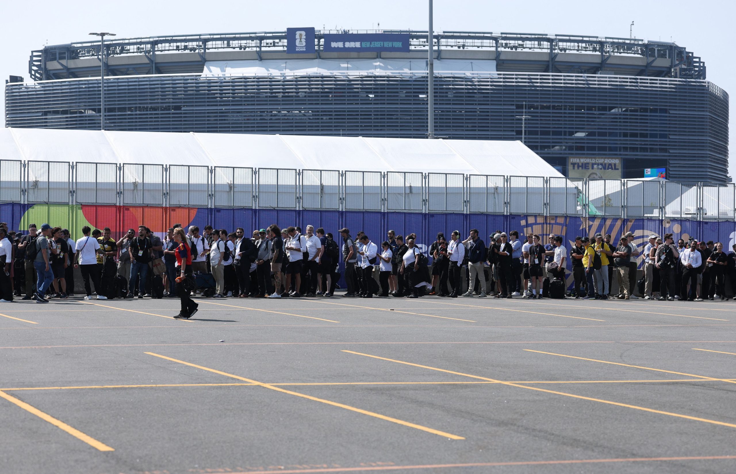 Nueva Jersey suma espacios para ver la final del Mundial 2026, como el American Dream en East Rutherford (REUTERS/John Sibley)