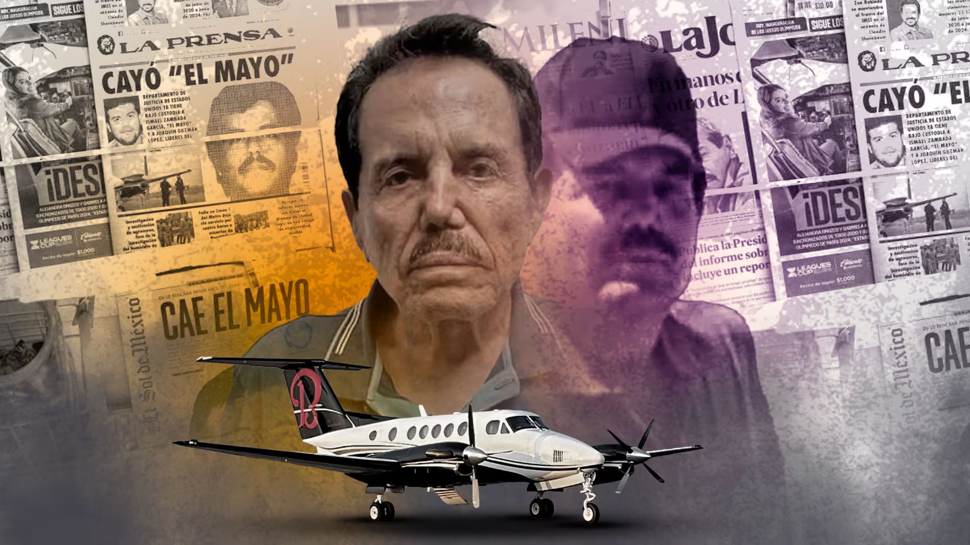 Ismael El Mayo Zambada García denunció que fue traicionado por su ahijado Joaquín Guzmán López que lo secuestró y lo entregó a las autoridades estadounidenses el 25 de julio. Foto: Infobae México