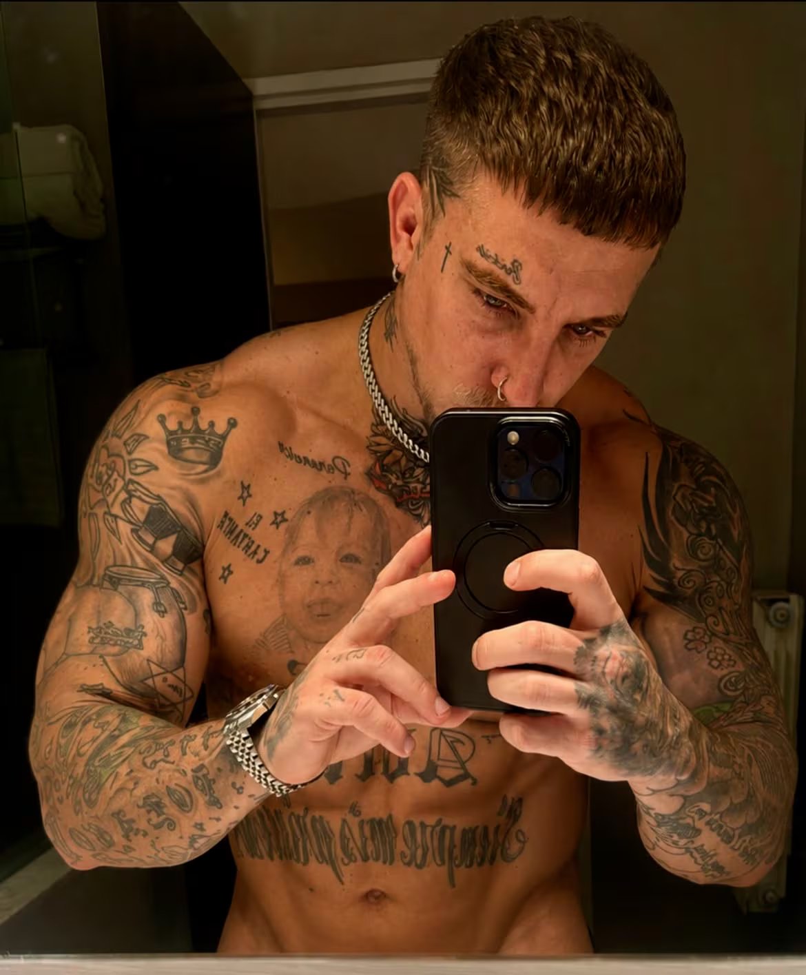 La foto que publicó El Polaco en sus redes sociales
