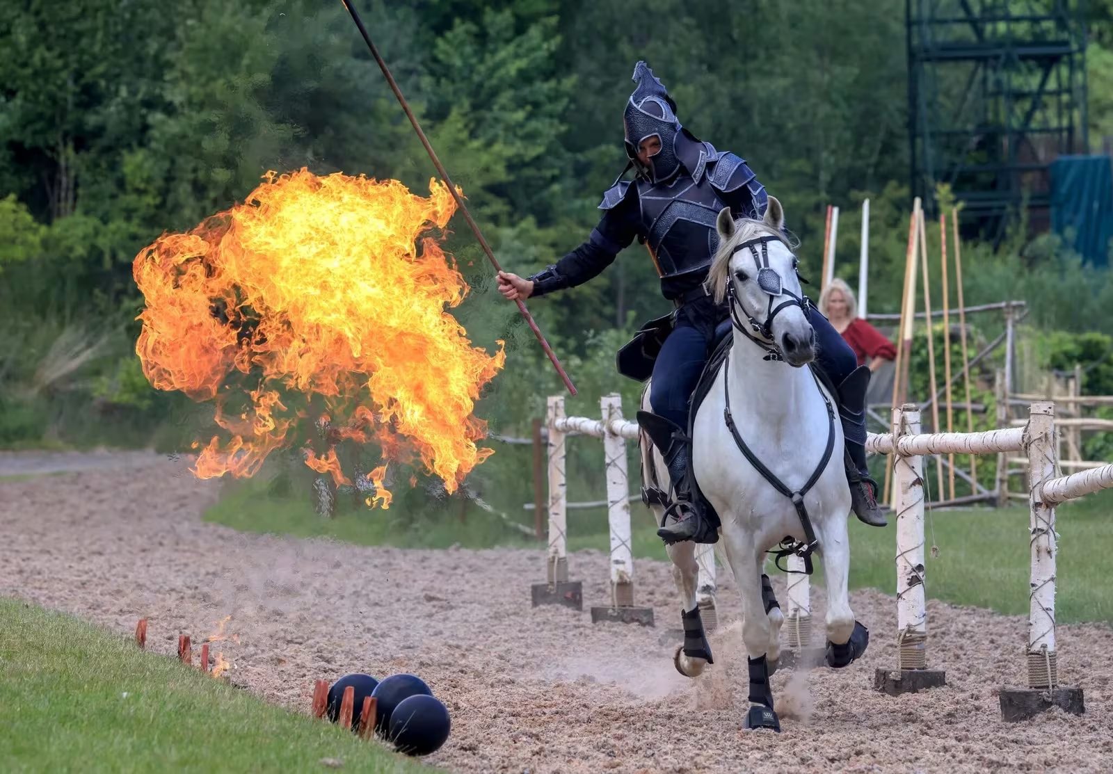 El proyecto, que debutó en 2016 como un show nocturno al aire libre, ampliará su formato con aldeas y espacios estables (Crédito: Kynren - An Epic Tale of England)