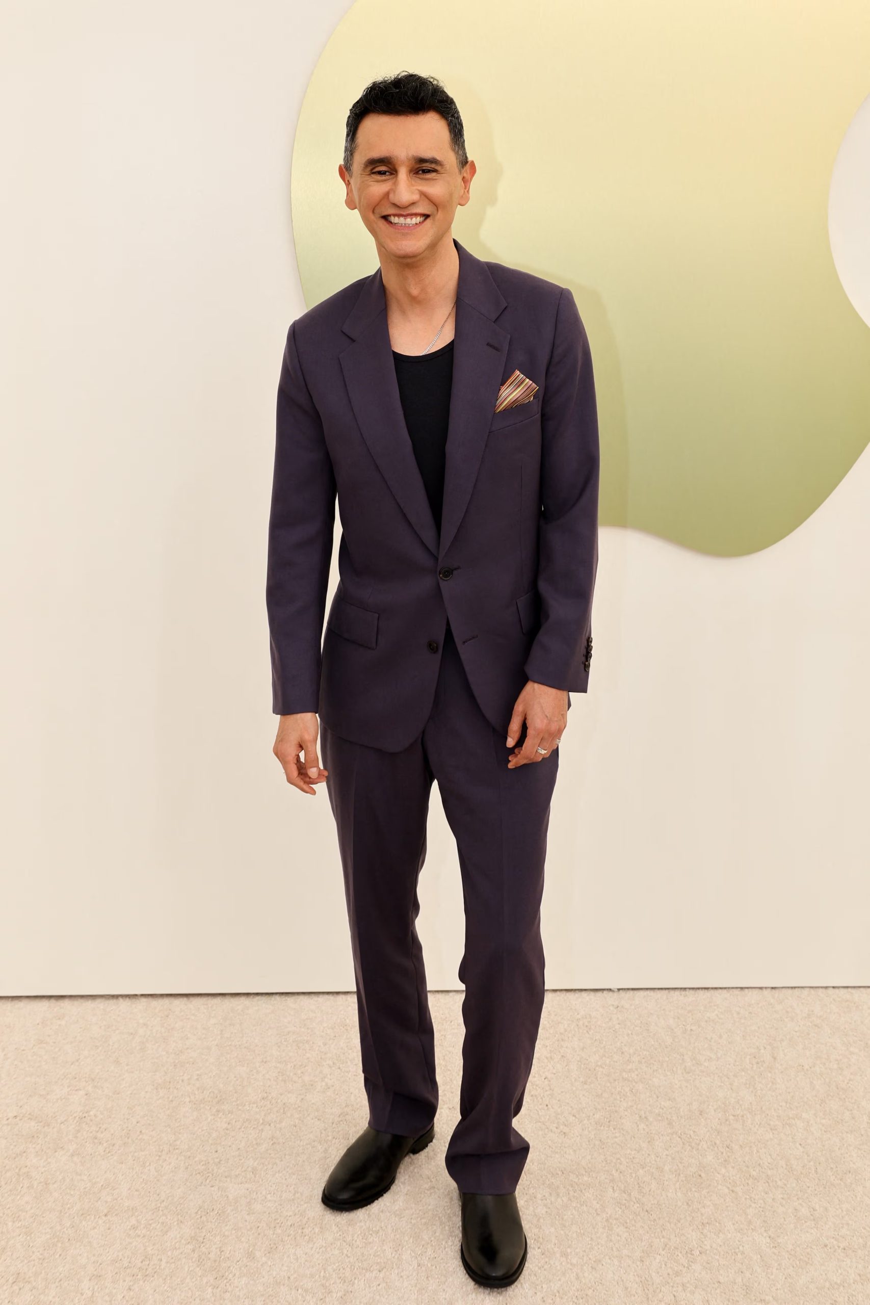 Carlos Manuel Vesga attends the red carpet during the Apple TV Press Day at the Barker Hangar in Santa Monica, California, U.S., February 3, 2026. REUTERS/Daniel Cole