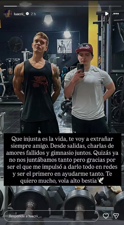 Chatterbox falleció junto a su padre en un accidente múltiple en la Ruta Nacional 5 cuando la familia regresaba a Buenos Aires desde Pehuajó