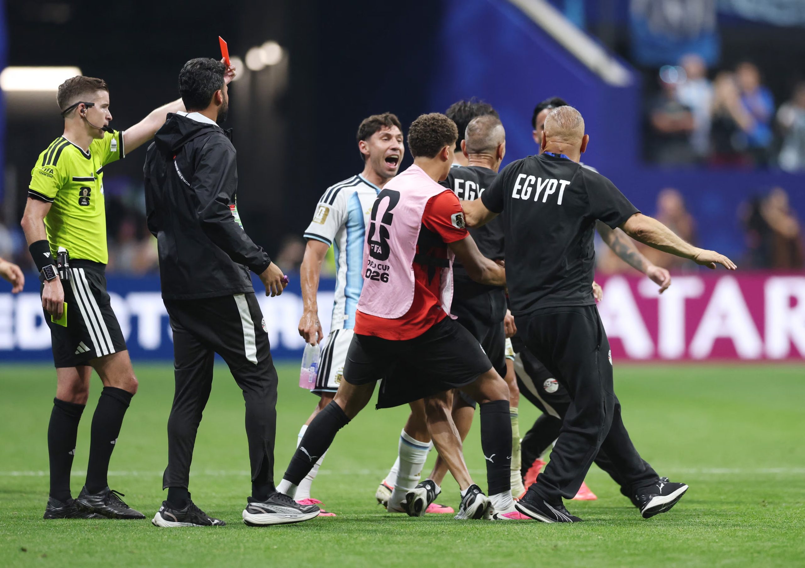 Argentina protagonizó una épica remontada contra Egipto (Reuters)