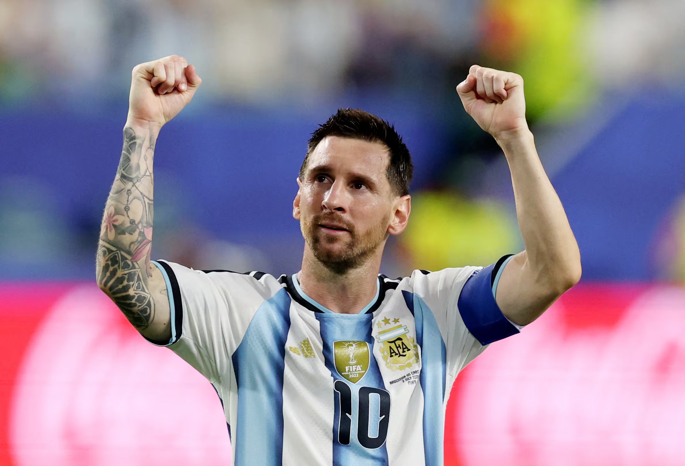 Messi, siempre Messi en la historia de los Mundiales (REUTERS/Paul Childs)