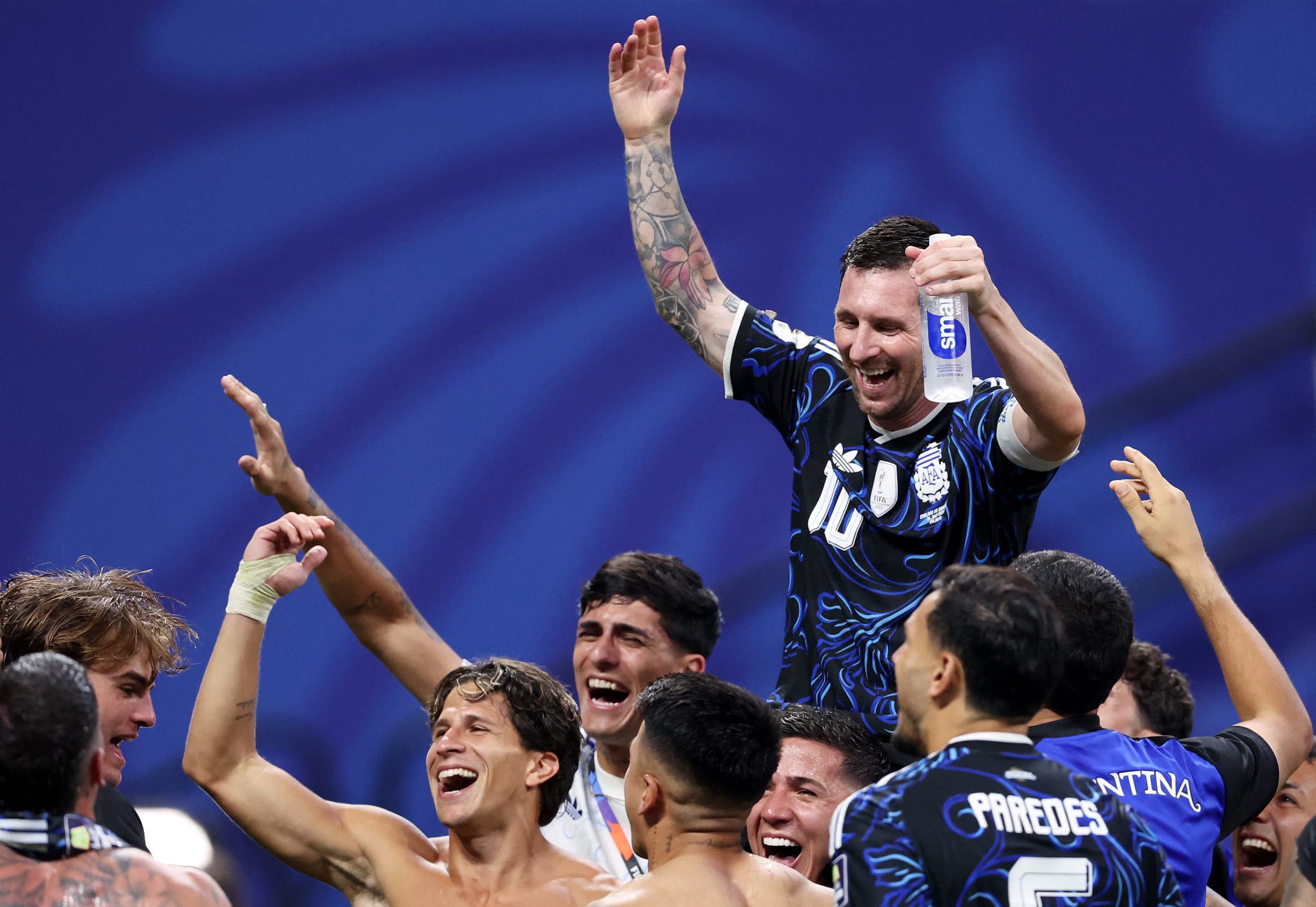 Messi, siempre Messi. Determinante (IMAGN IMAGES via Reuters/Brett Davis)