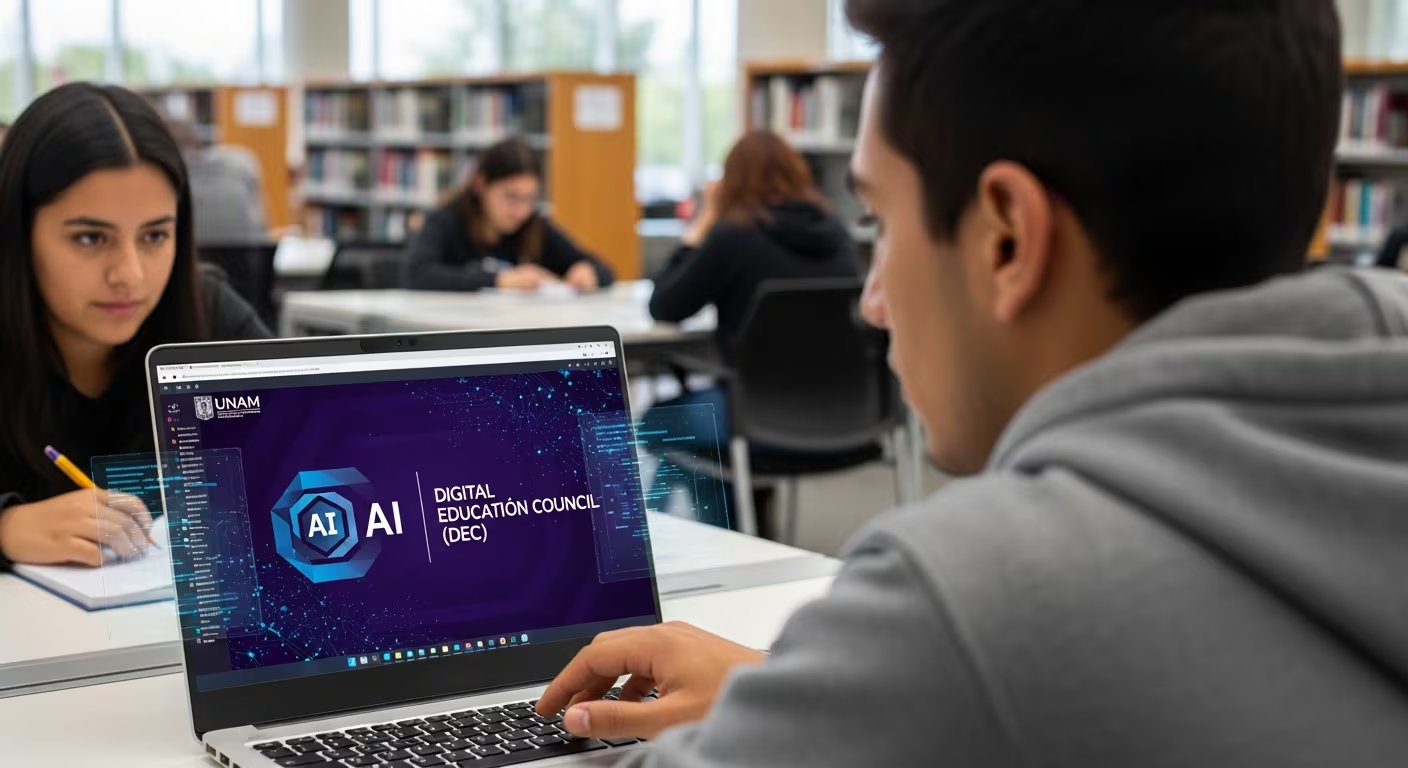 Un estudiante puede parecer más eficiente al usar IA, pero el aula como conjunto puede estar perdiendo el proceso que produce aprendizaje real (Imagen Ilustrativa Infobae)