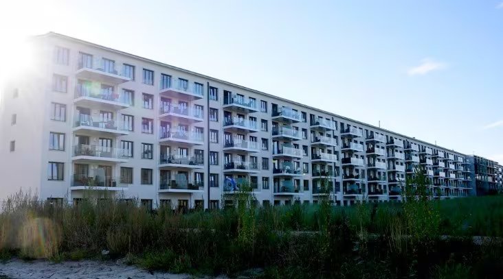 Prora, el complejo turístico que diseñaron los nazis en 1939. (AFP)