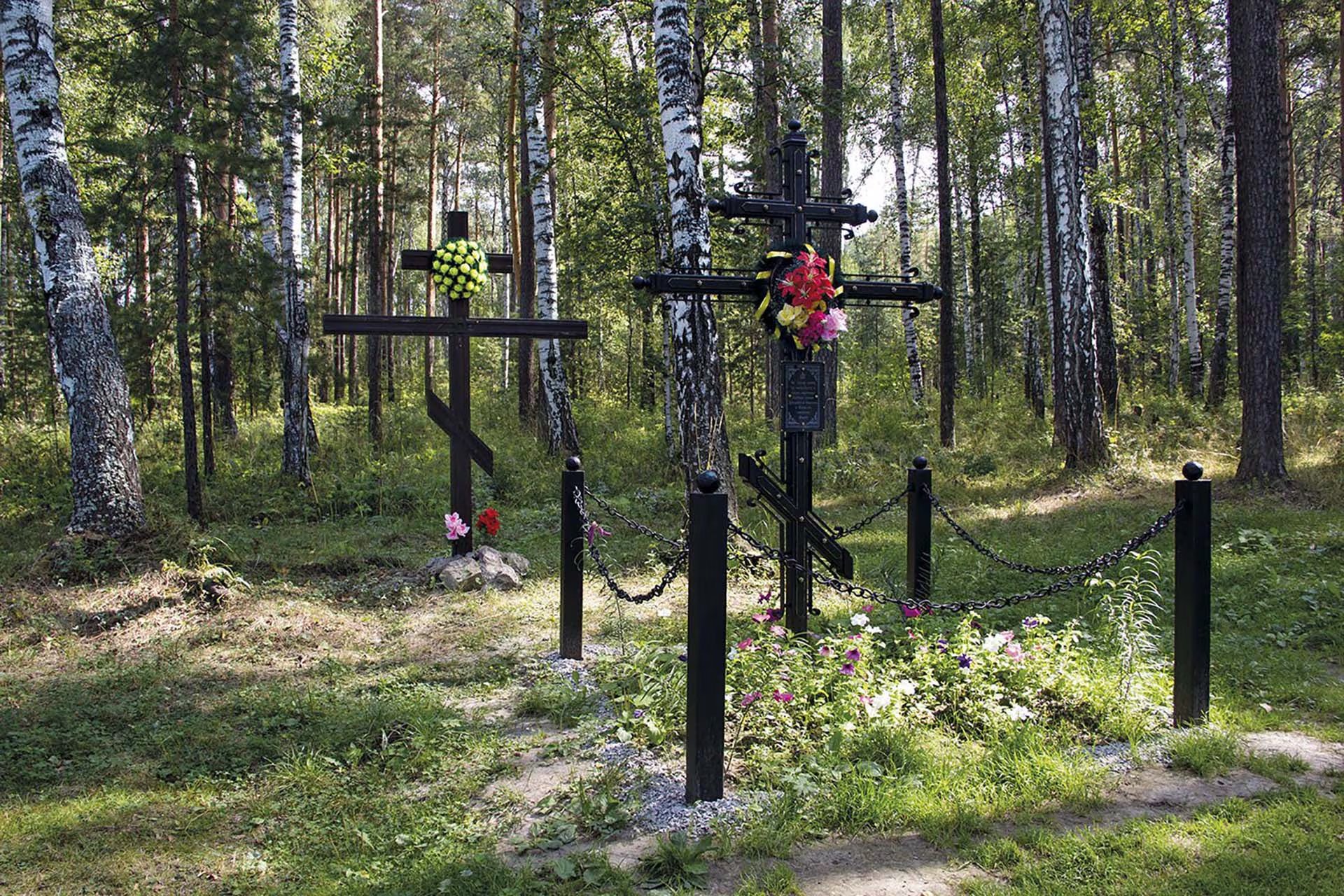 El sitio en el bosque donde los cuerpos permanecieron enterrados por décadas