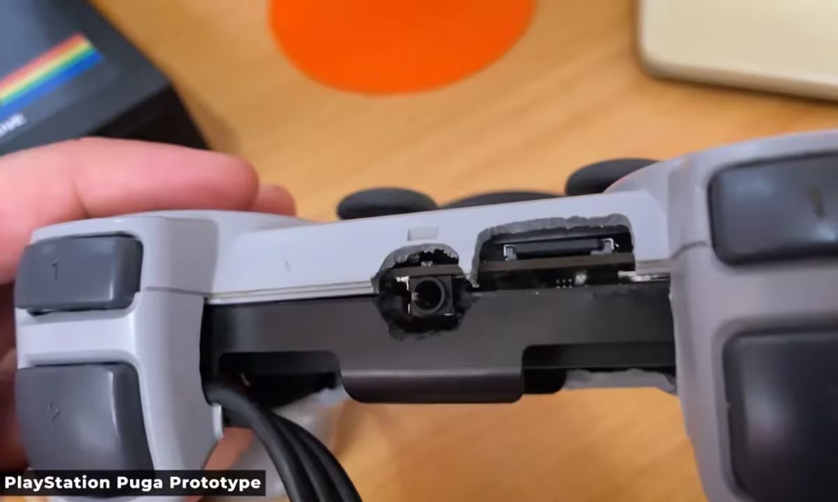 El dispositivo de Sony se conectaba al televisor por cable RCA o compuesto y funcionaba con cuatro pilas AA.