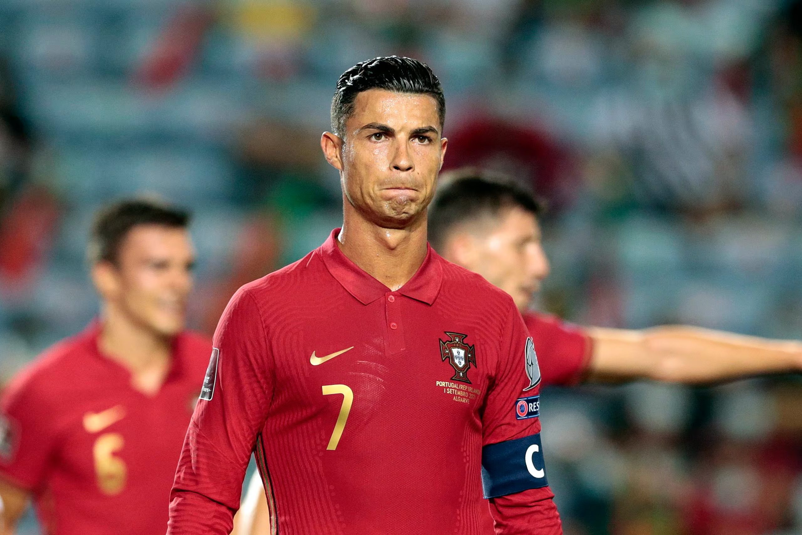 El delantero portugués Cristiano Ronaldo (EFE/EPA/ANTONIO COTRIM)
