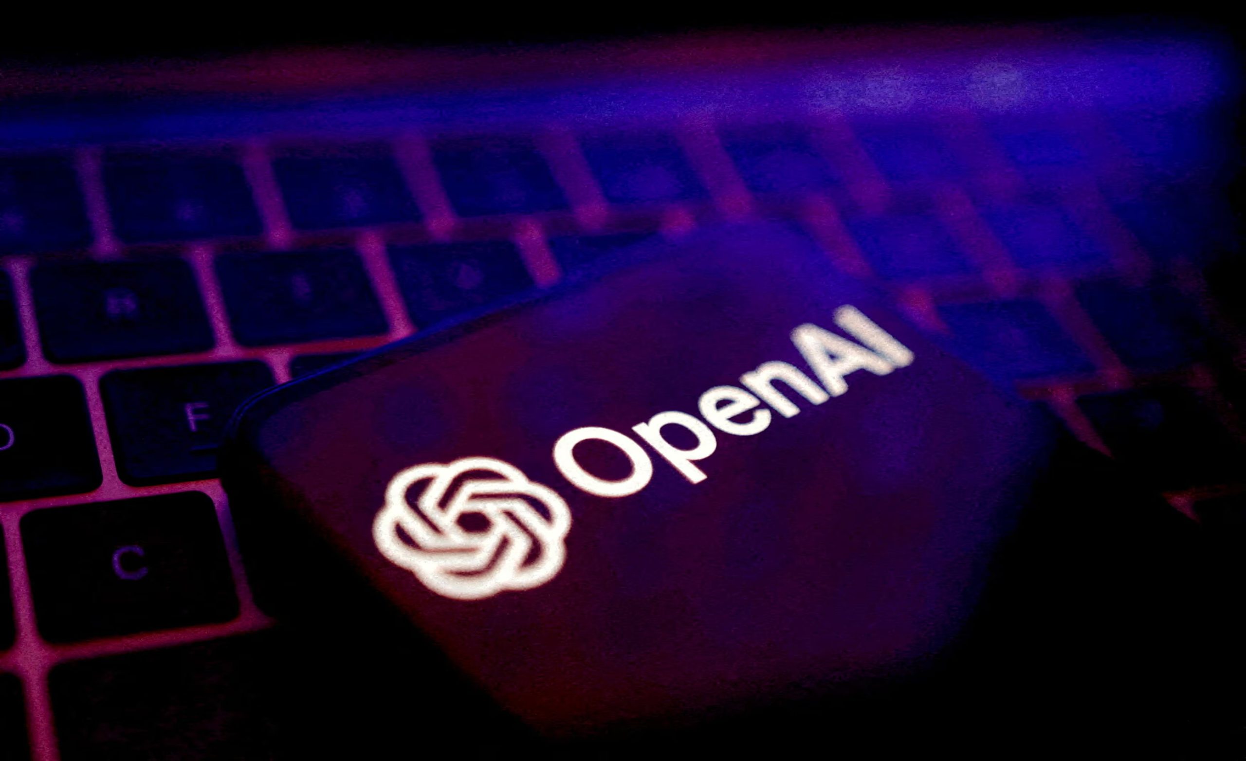FILE PHOTO: FILE PHOTO: OpenAI logo is seen in this illustration taken May 20, 2024. REUTERS/Dado Ruvic/Illustration//File Photo/File Photo