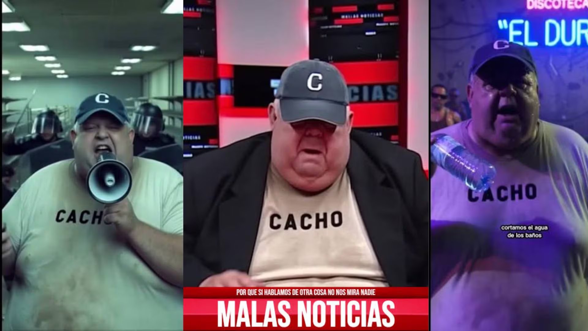 El equipo de Cacho produce microvideos, piezas para redes sociales y publicidad con inteligencia artificial junto a creativos, guionistas y agencias (Captura de video)