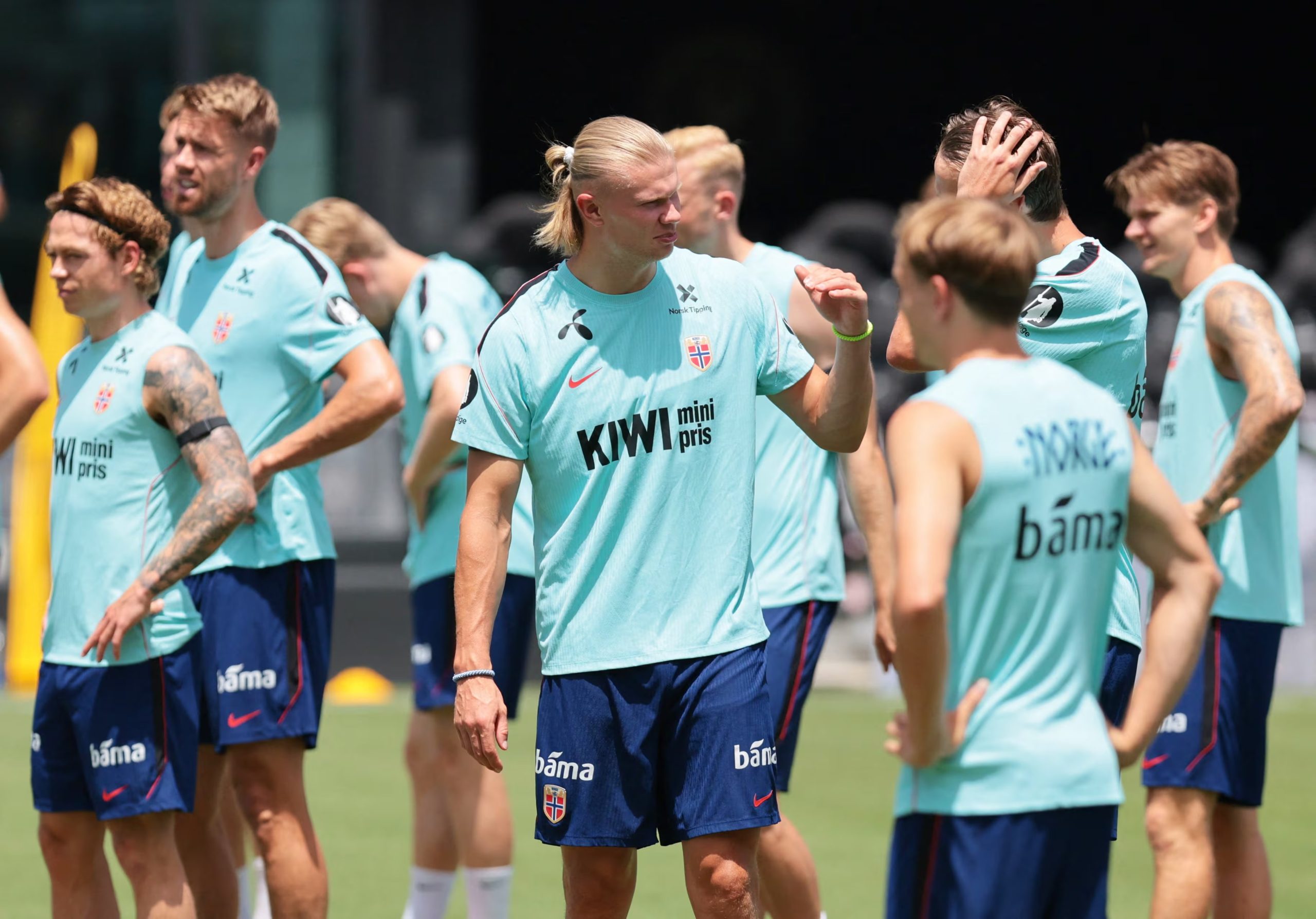 Erling Haaland jugará los cuartos de final ante la selección de Inglaterra en el estadio de Miami-crédito Sam Navarro/IMAGN IMAGES via Reuters