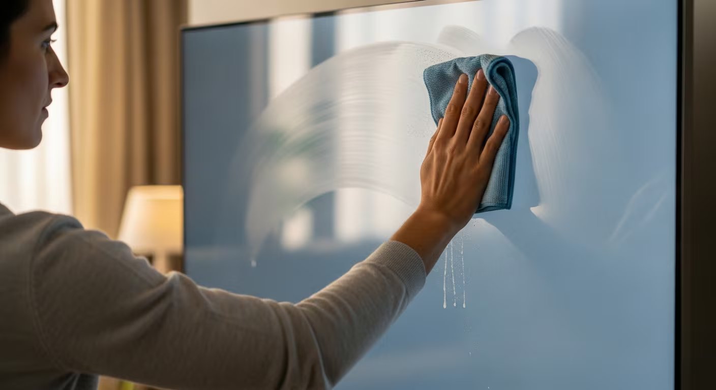Agua destilada y microfibra: El único combo seguro para limpiar tus dispositivos - (Imagen Ilustrativa Infobae)