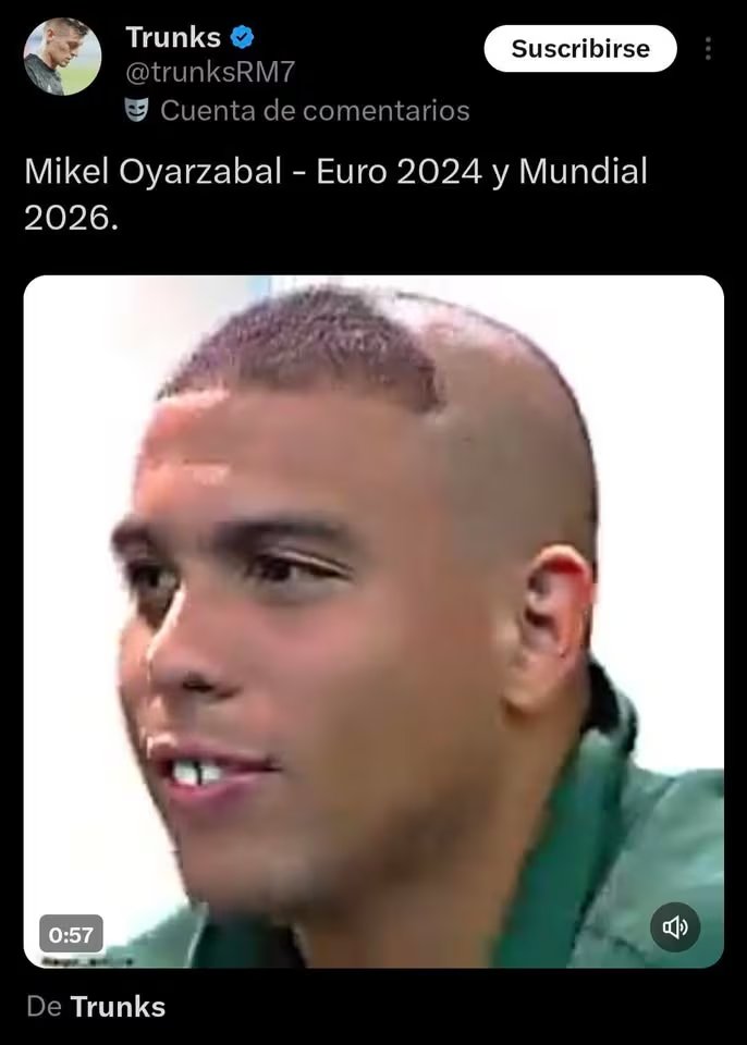 Meme de Oyarzabal. (X)