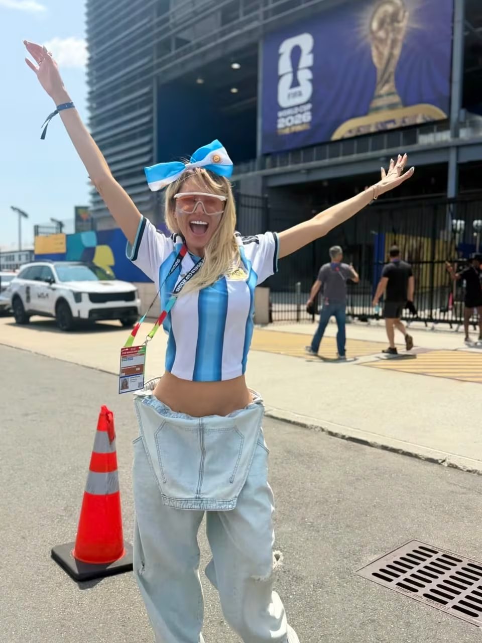 El look de Vicky para ver la final del Mundial 2026