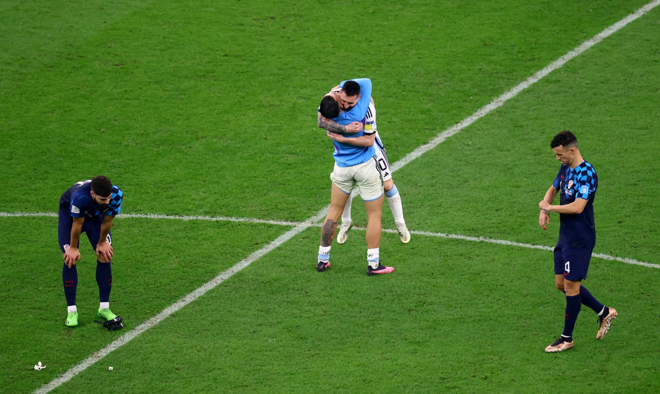 Luego de eliminar a Japón en octavos, Croacia perdió en semifinales contra Argentina, que se quedó con el título en Qatar (REUTERS/Hannah Mckay)