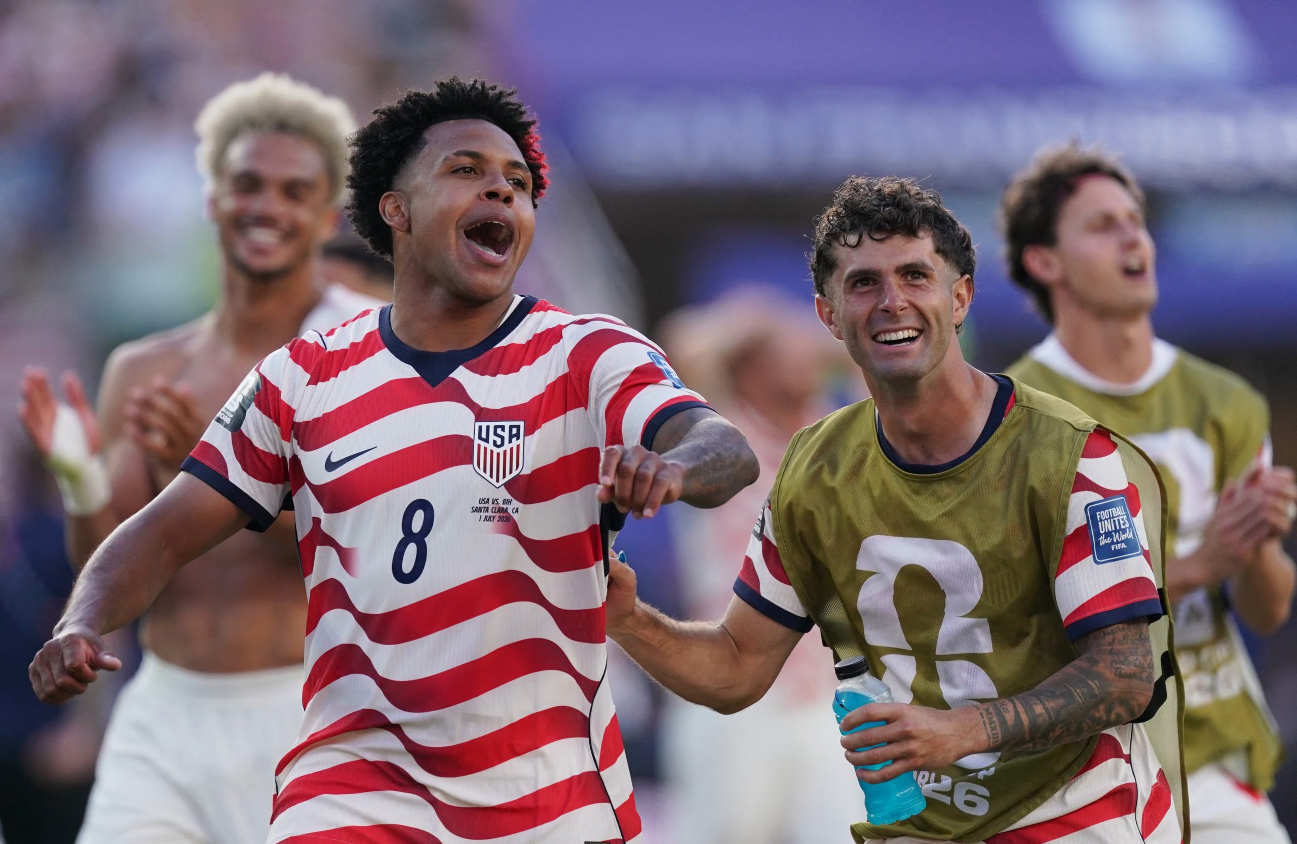 El cruce entre Estados Unidos y Bélgica por los octavos de final del Mundial se jugará en horario central y coincidirá con el cierre del fin de semana del 4 de julio (IMAGN IMAGES via Reuters/David Gonzales)