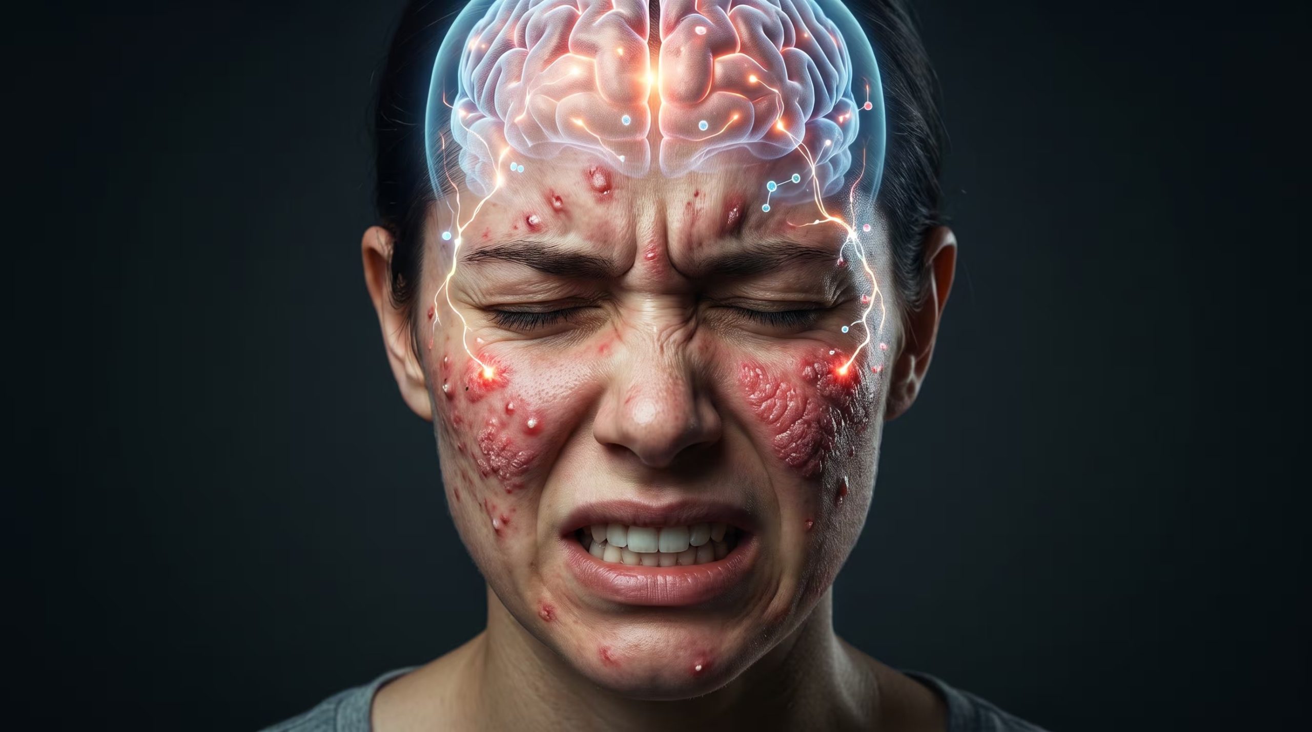 National Geographic citó estudios que estiman que el 30% de las personas con enfermedades crónicas de la piel también presentan ansiedad o depresión (Imagen Ilustrativa Infobae)
