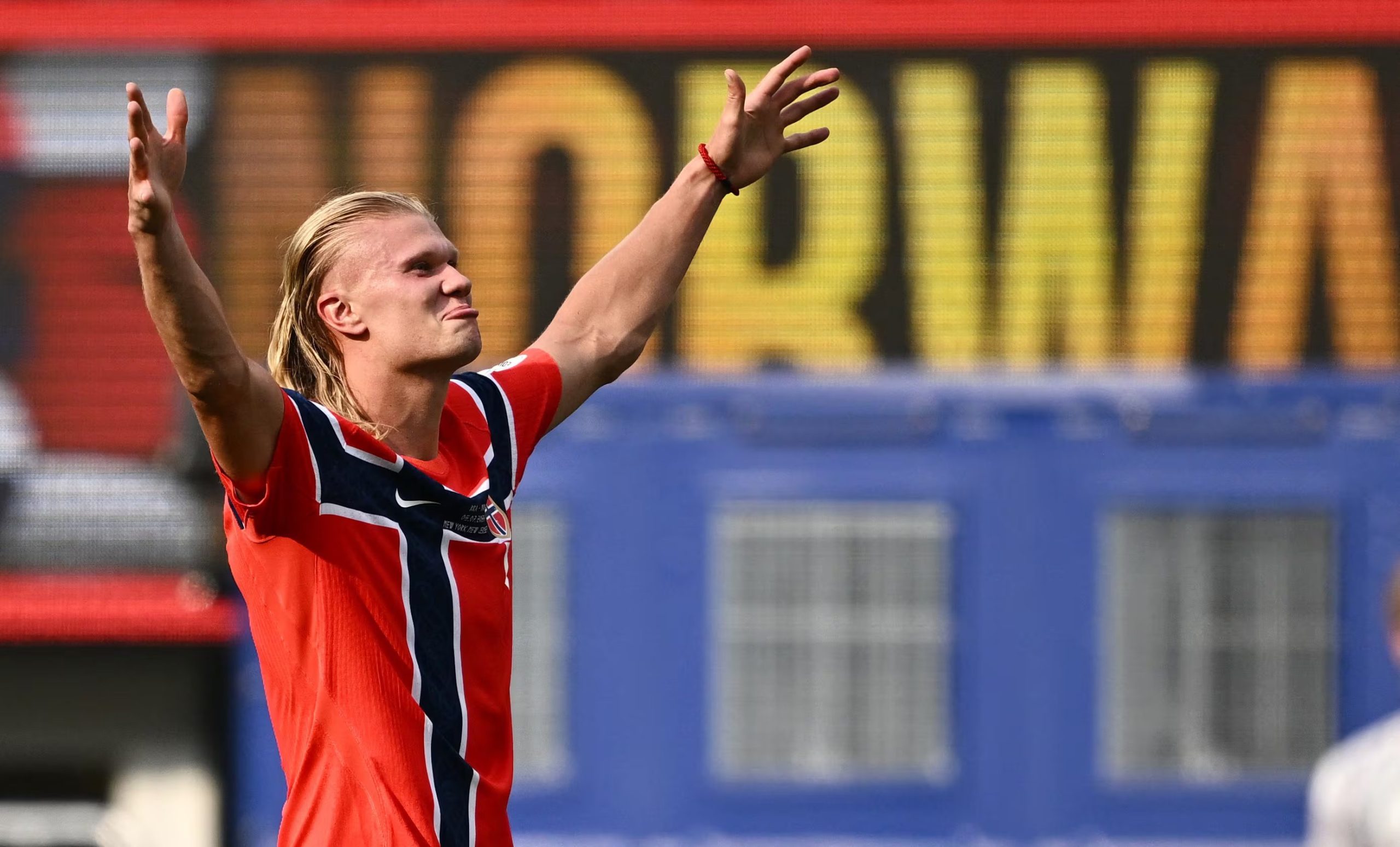 El jugador del Noruega Erling Haaland (REUTERS/Dylan Martinez)