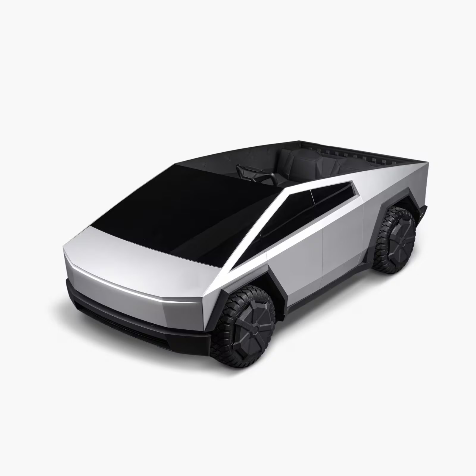Tesla vende una réplica eléctrica del Cybertruck para niños de seis a 12 años. (Tesla)