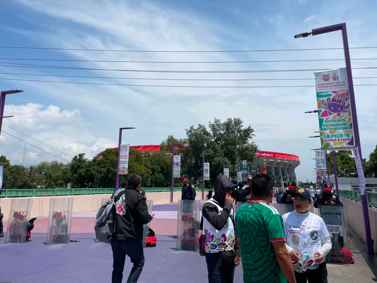 El estadio Ciudad de México será el escenario de esta batalla por llegar a los Cuartos de Final. ( Luis Mote Nava - Infobae México)