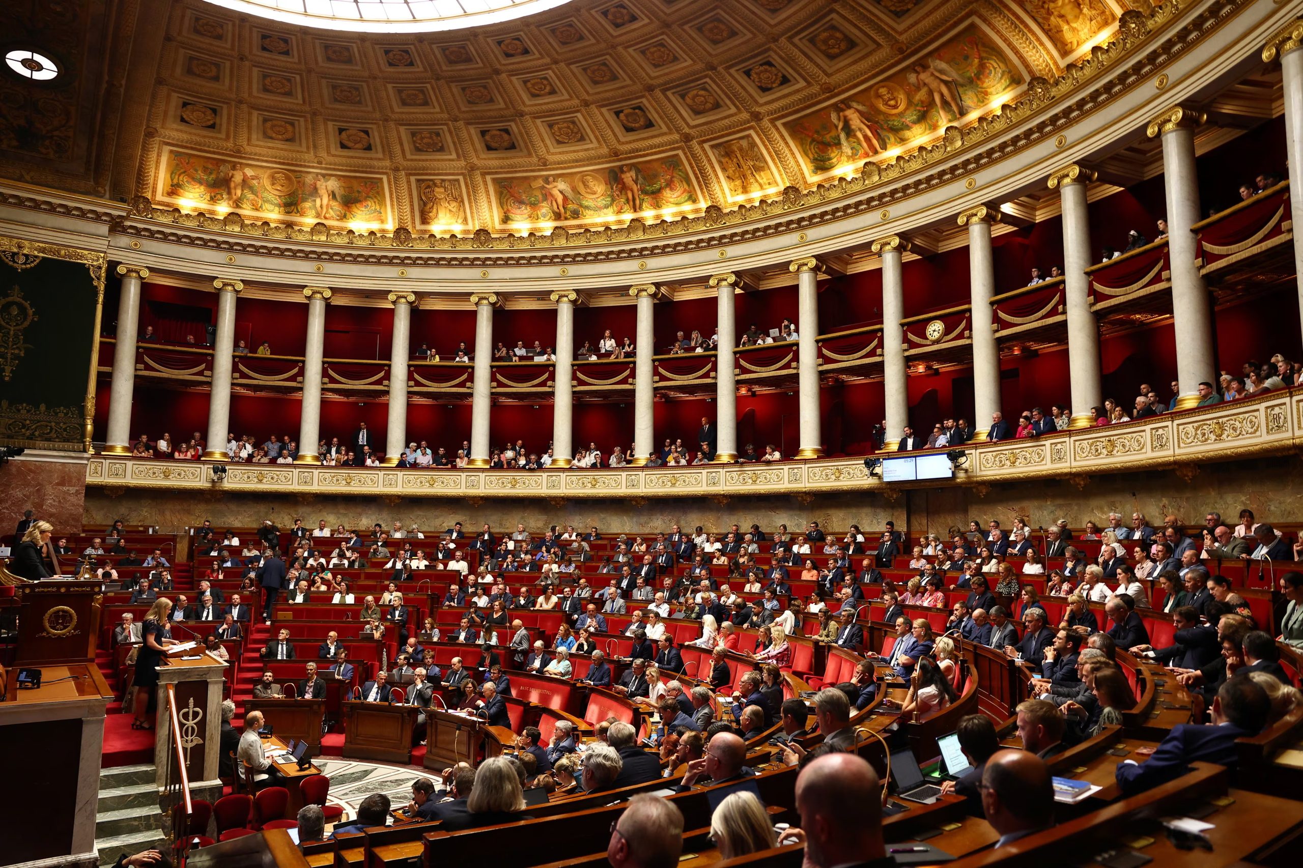 La Asamblea Nacional de Francia aprobó la ley con 279 votos a favor y 81 en contra. (Reuters)