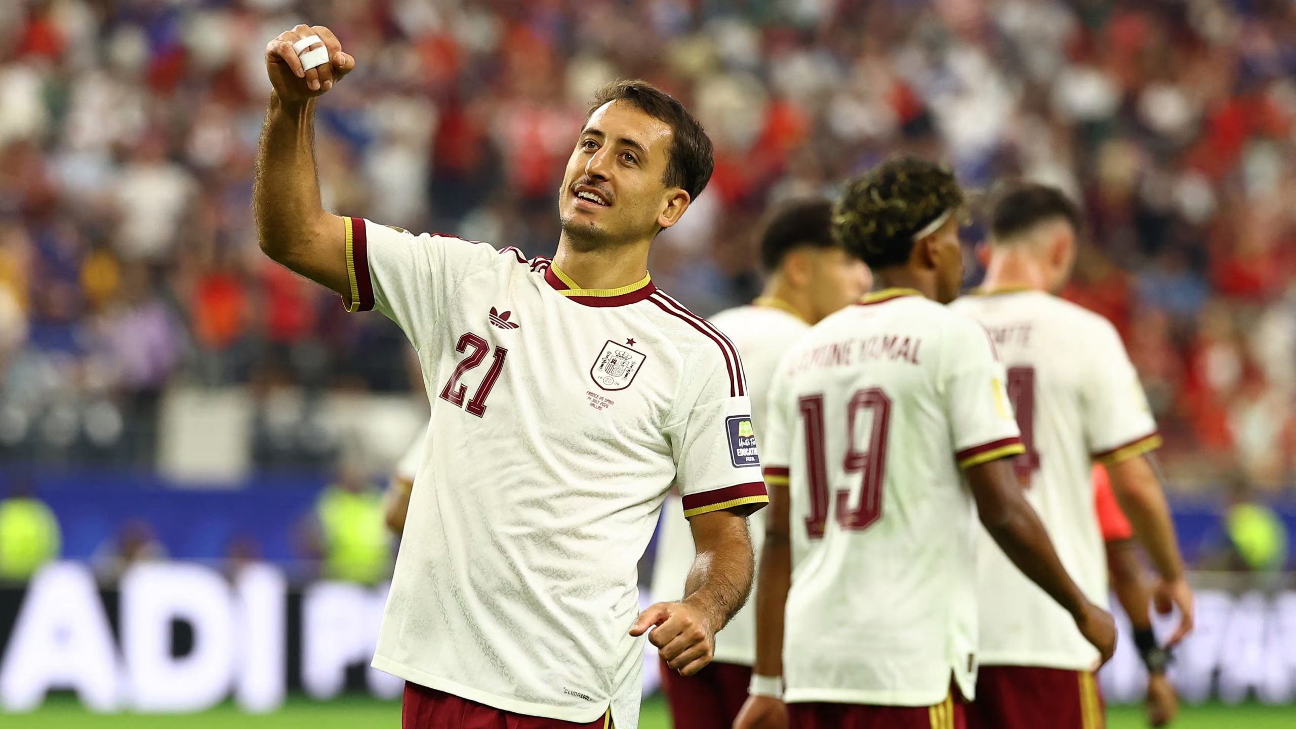 El jugador español Mikel Oyarzabal (REUTERS/Kai Pfaffenbach)