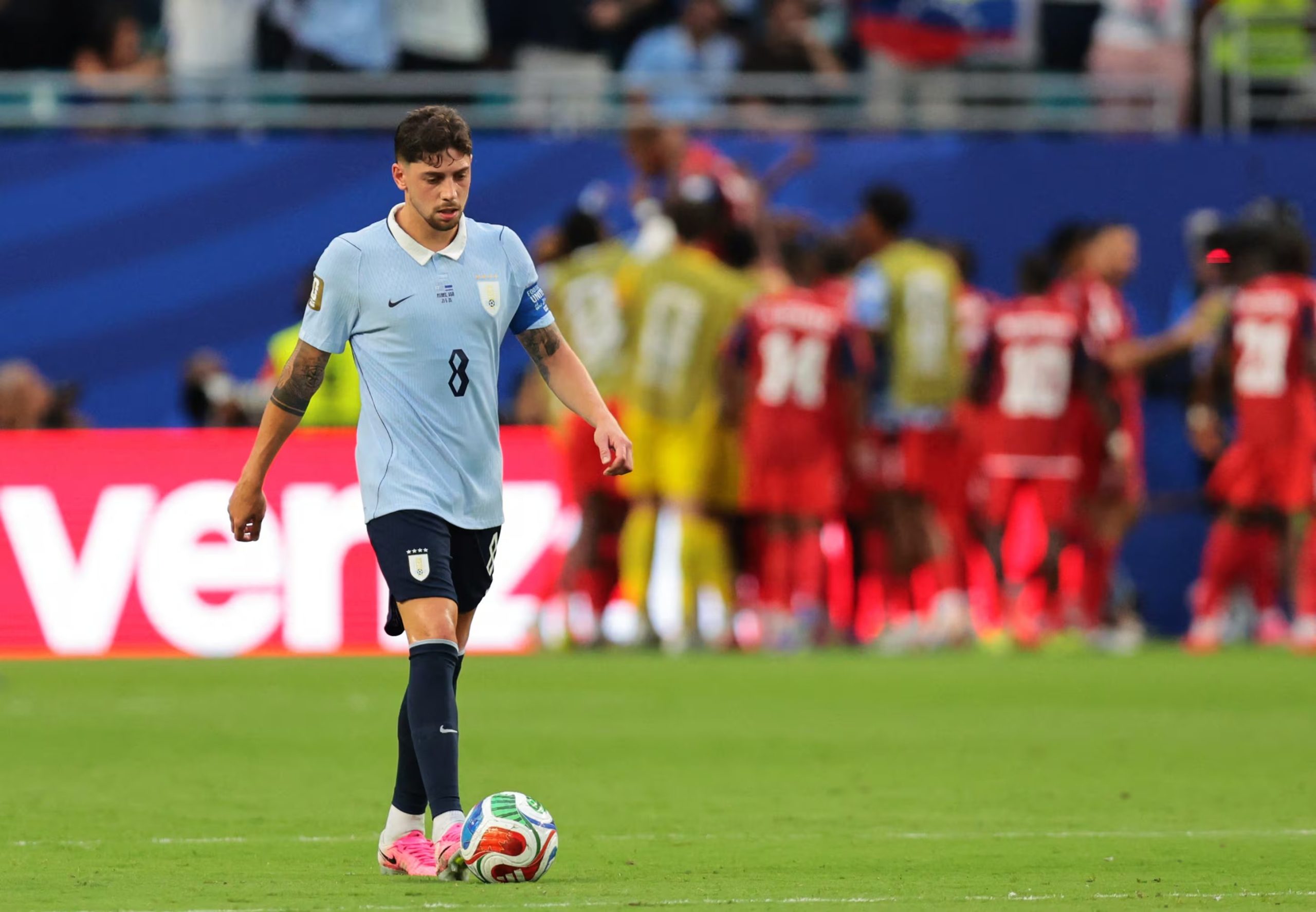 El jugador de Uruguay Fede Valverde (Reuters/Sam Navarro)