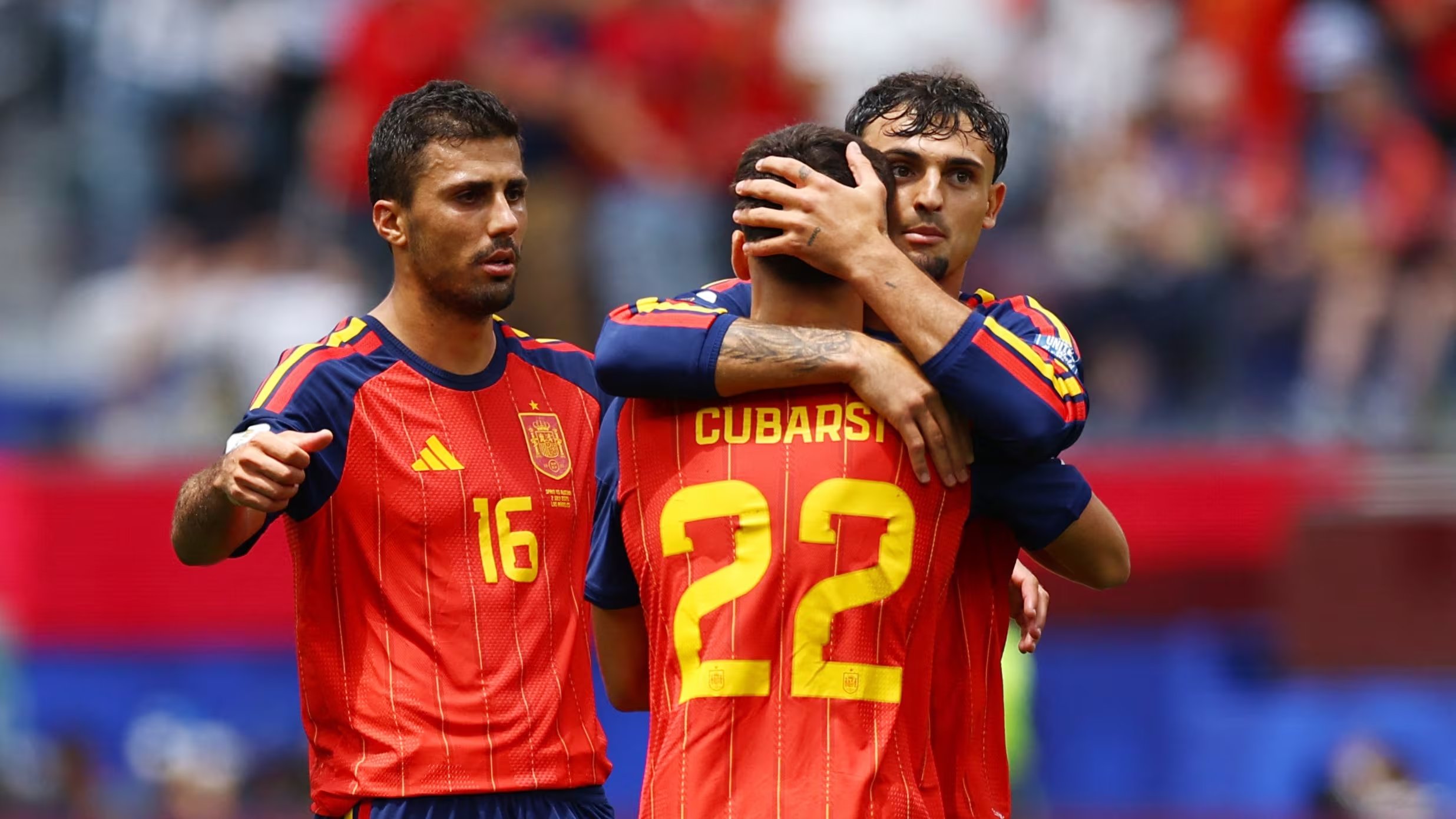 Los jugadores de la selección española (REUTERS/Matthew Childs)