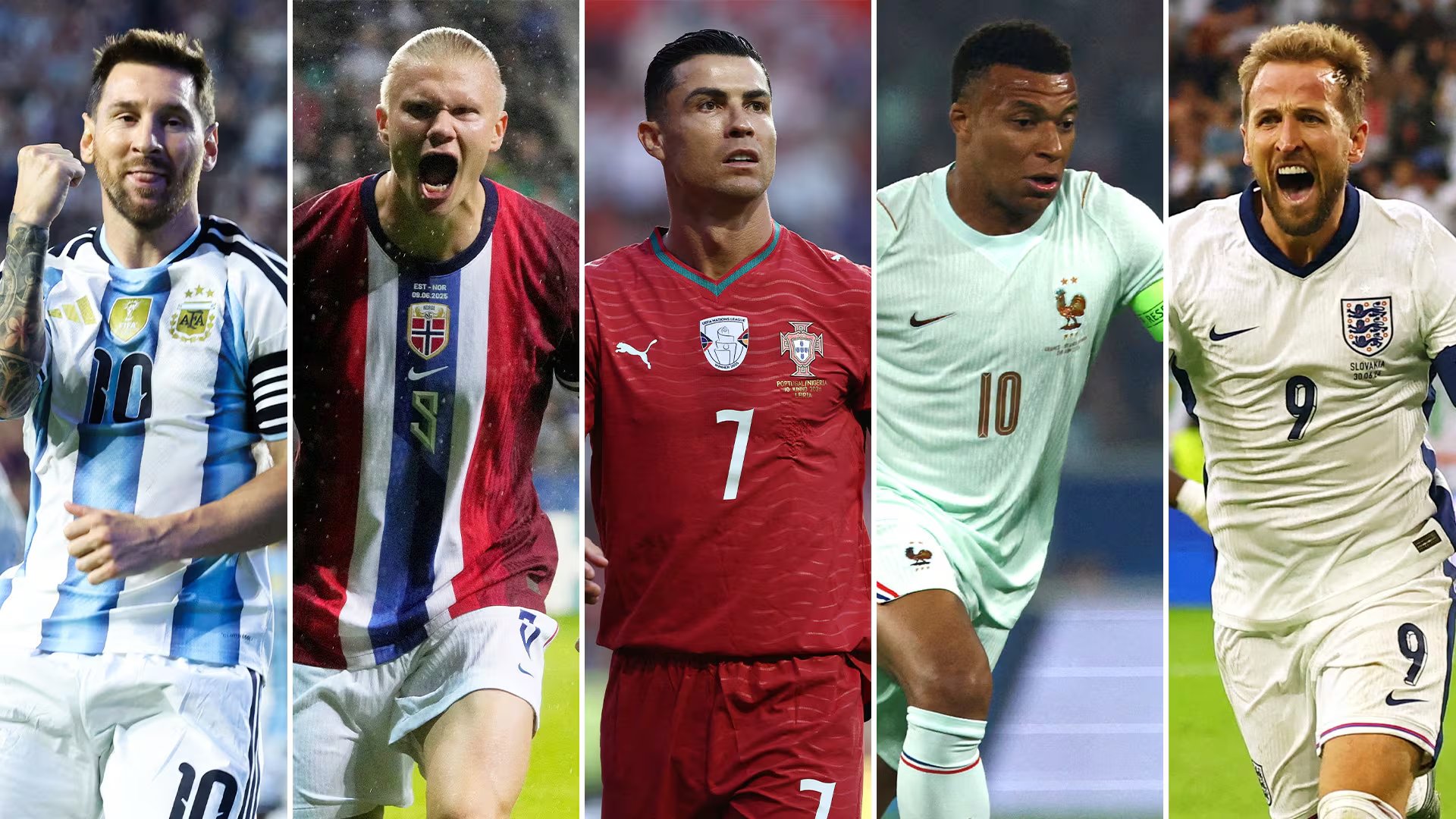 Las estrellas del Mundial 2026 (montaje Infobae)