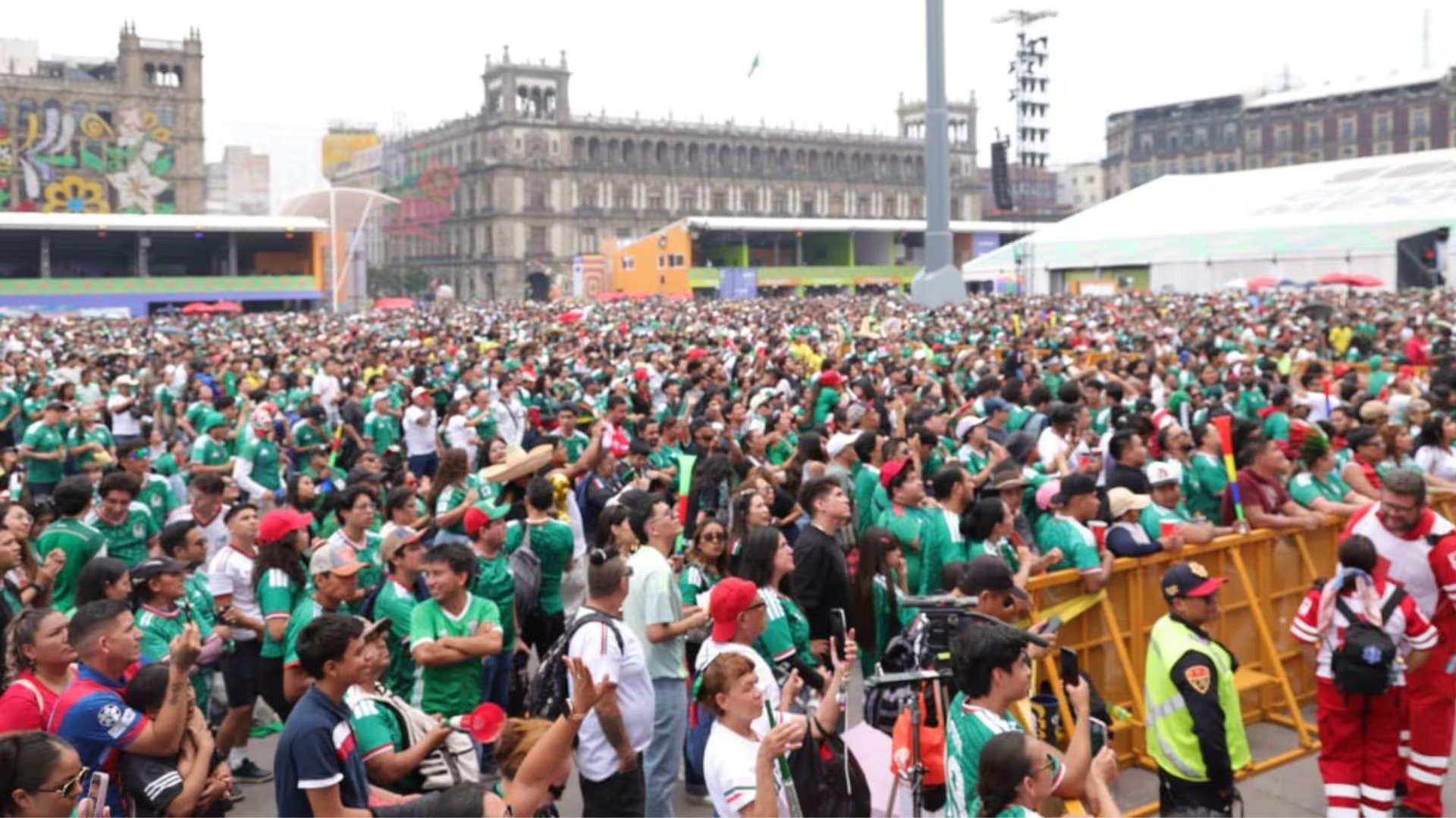 FIFA Fan Fest del Zócalo CDMX cerrará este 8 de julio (Crédito Jefatura Gobierno CDMX)