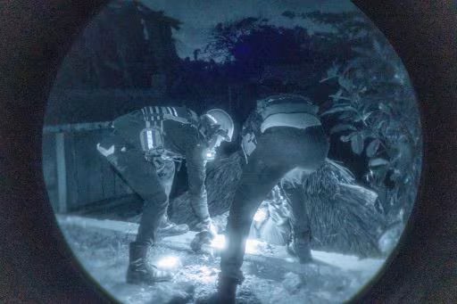 Asi trabajan los Marines estadounidenses entre los escombros de La Guaira (SOUTHCOM vía X)