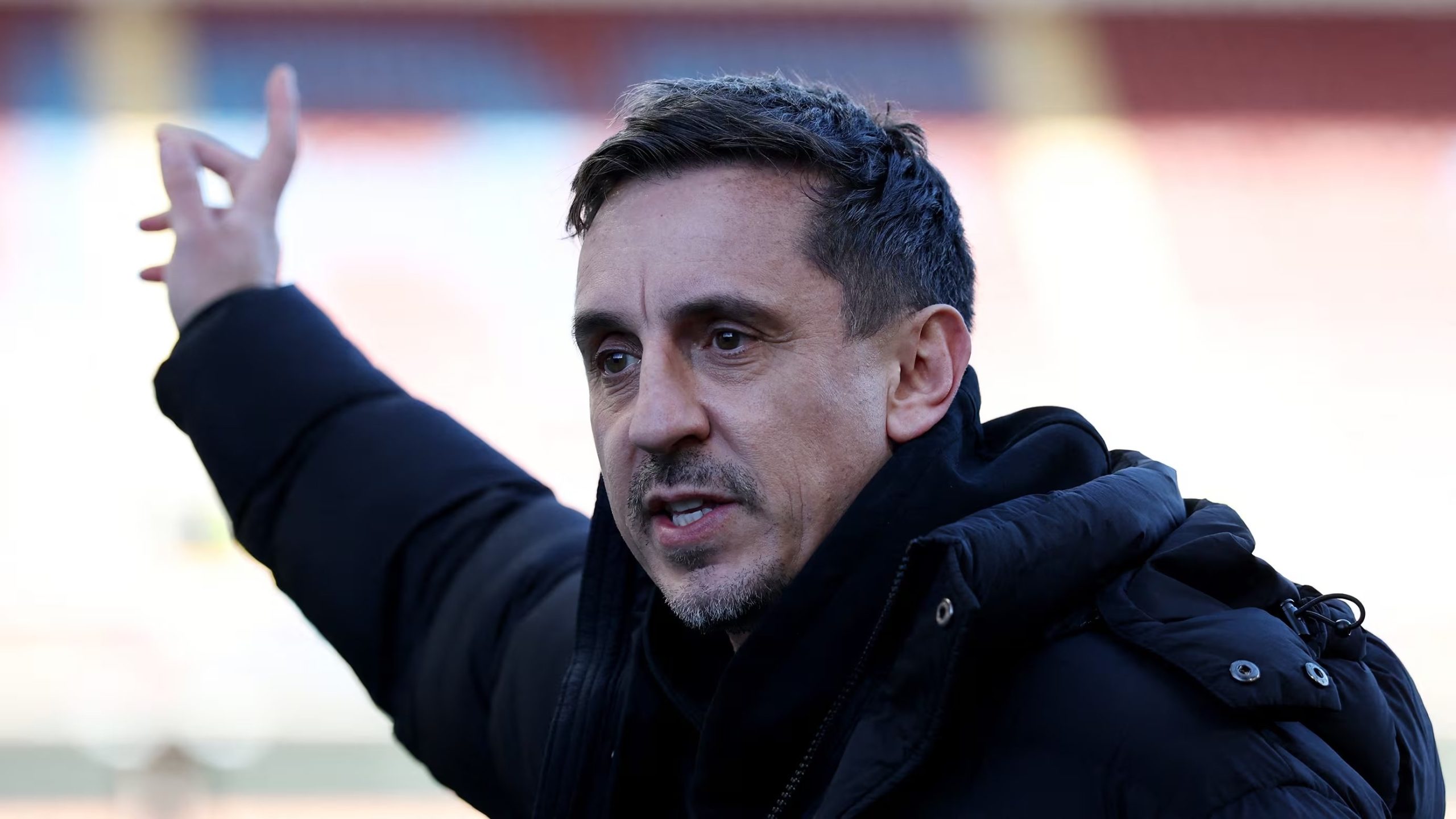 Gary Neville, histórico del fútbol inglés (REUTERS/Scott Heppell)