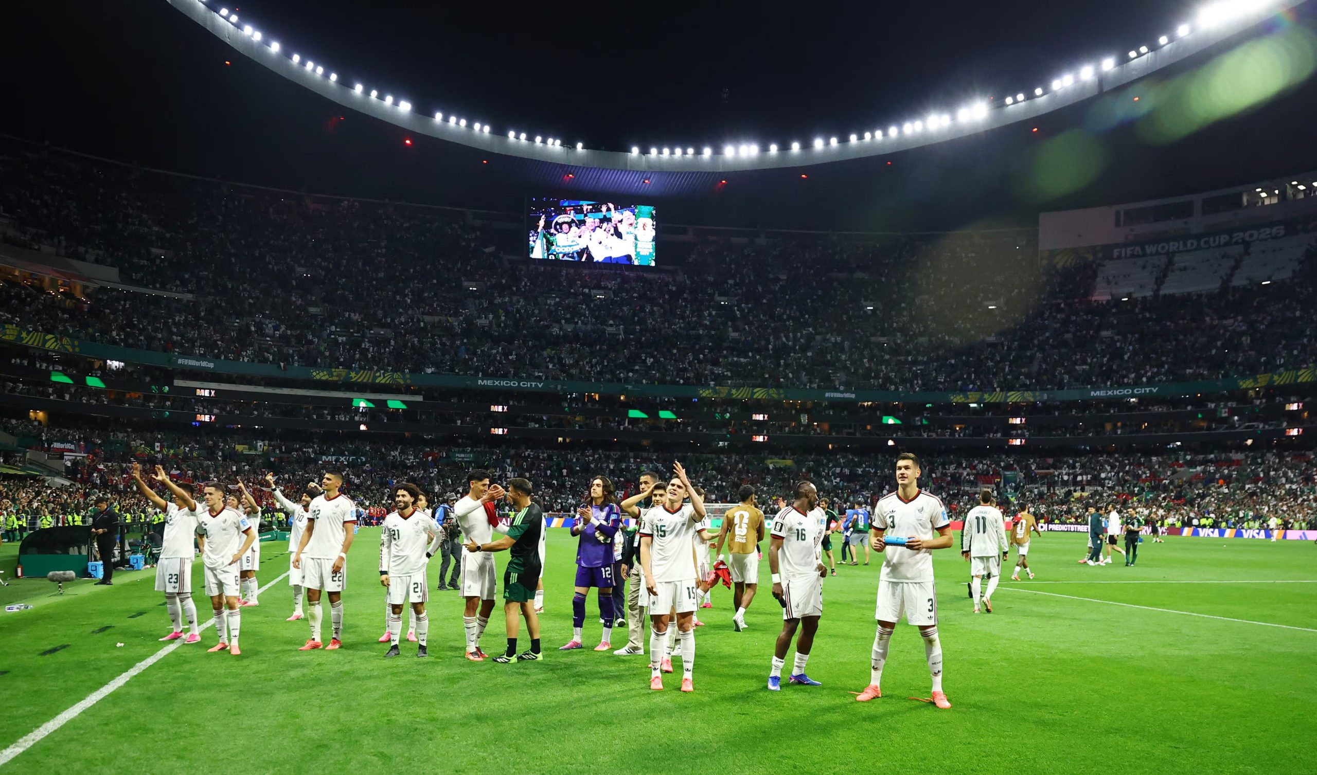 El partido de octavos entre laSelección Mexicana e Inglaterra marcará el adiós de la Copa Mundial 2026 en México, ya que los encuentros restantes se juegan en Estados Unidos o Canadá. REUTERS/Pedro Nunes