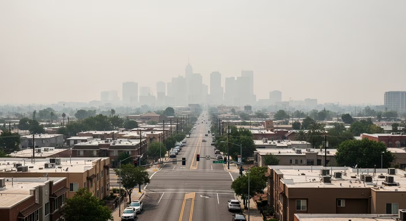 Nueva York y Minnesota recomendaron evitar actividades al aire libre, cerrar ventanas y usar mascarillas N95 ante la alerta por humo de incendios forestales. (Imagen Ilustrativa Infobae)