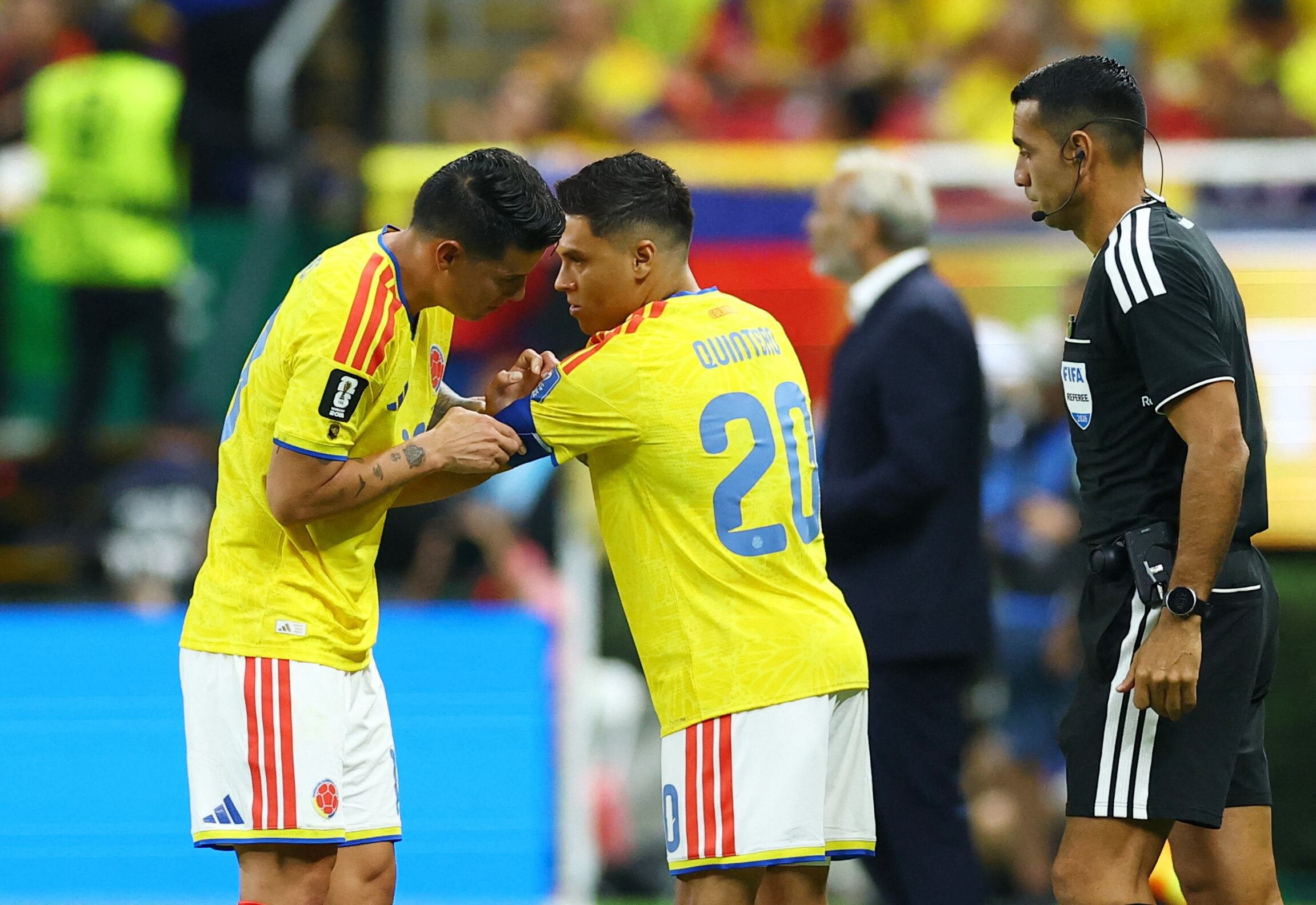 James Rodríguez y Juan Fernando Quintero son dos de los jugadores con más trayectoria en la Selección Colombia en el Mundial 2026 - crédito Daniel Becerril/REUTERS