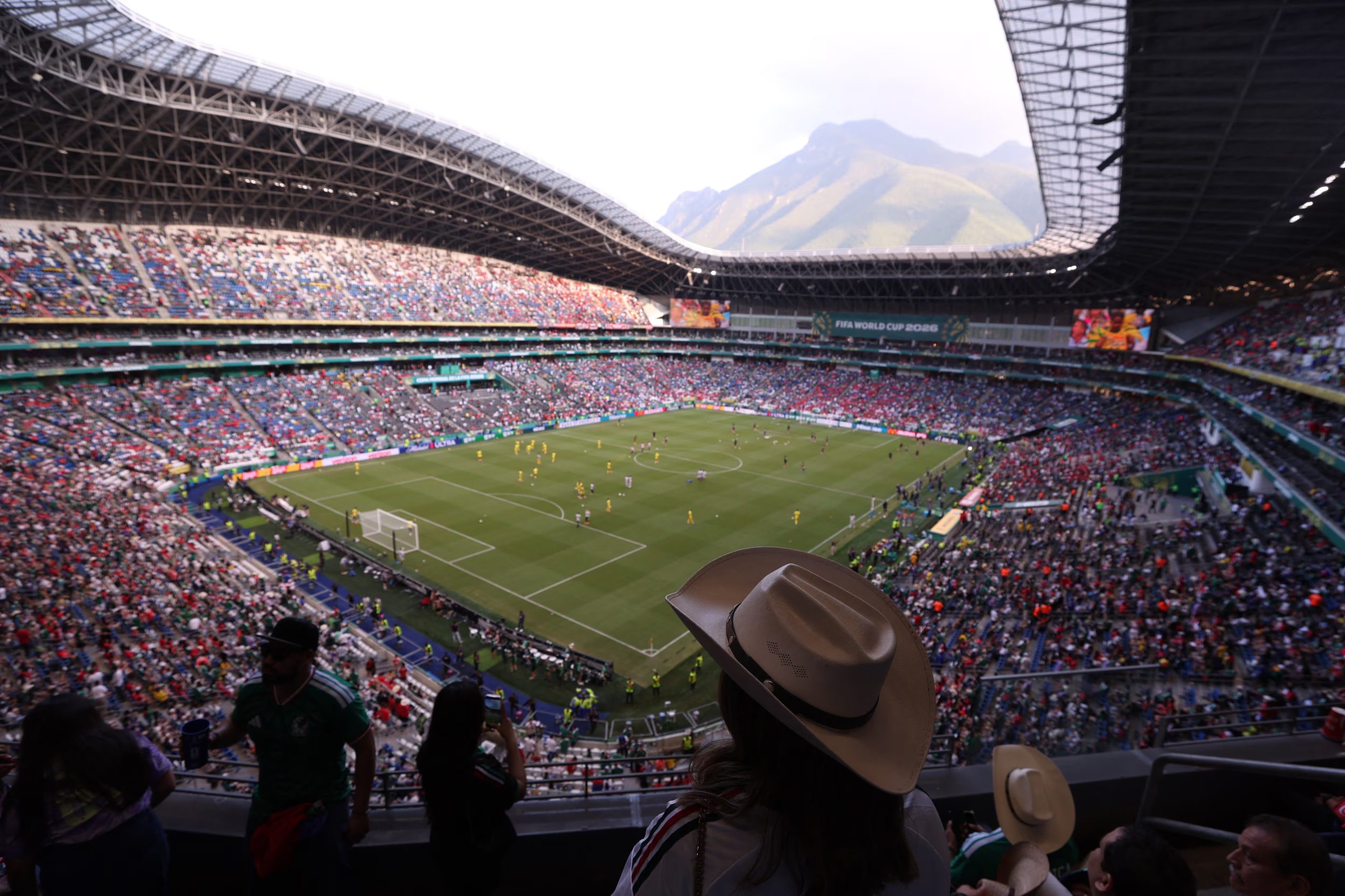 Estadio Monterrey durante el Sudáfrica vs Corea del Sur ( REUTERS/Raquel Cunha)