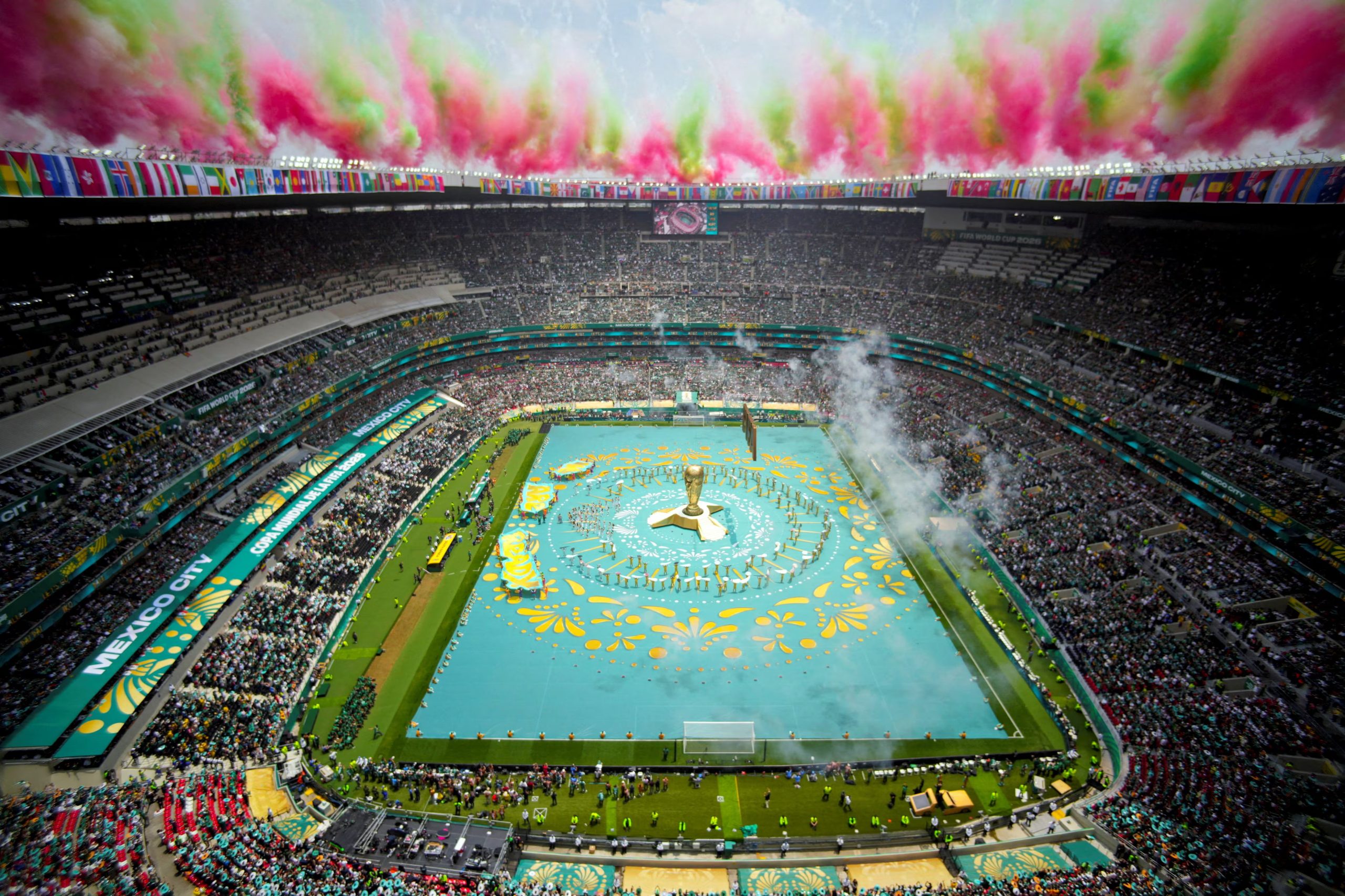 Ceremonia de inauguración Mundial 2026 (REUTERS/Kai Pfaffenbach) 