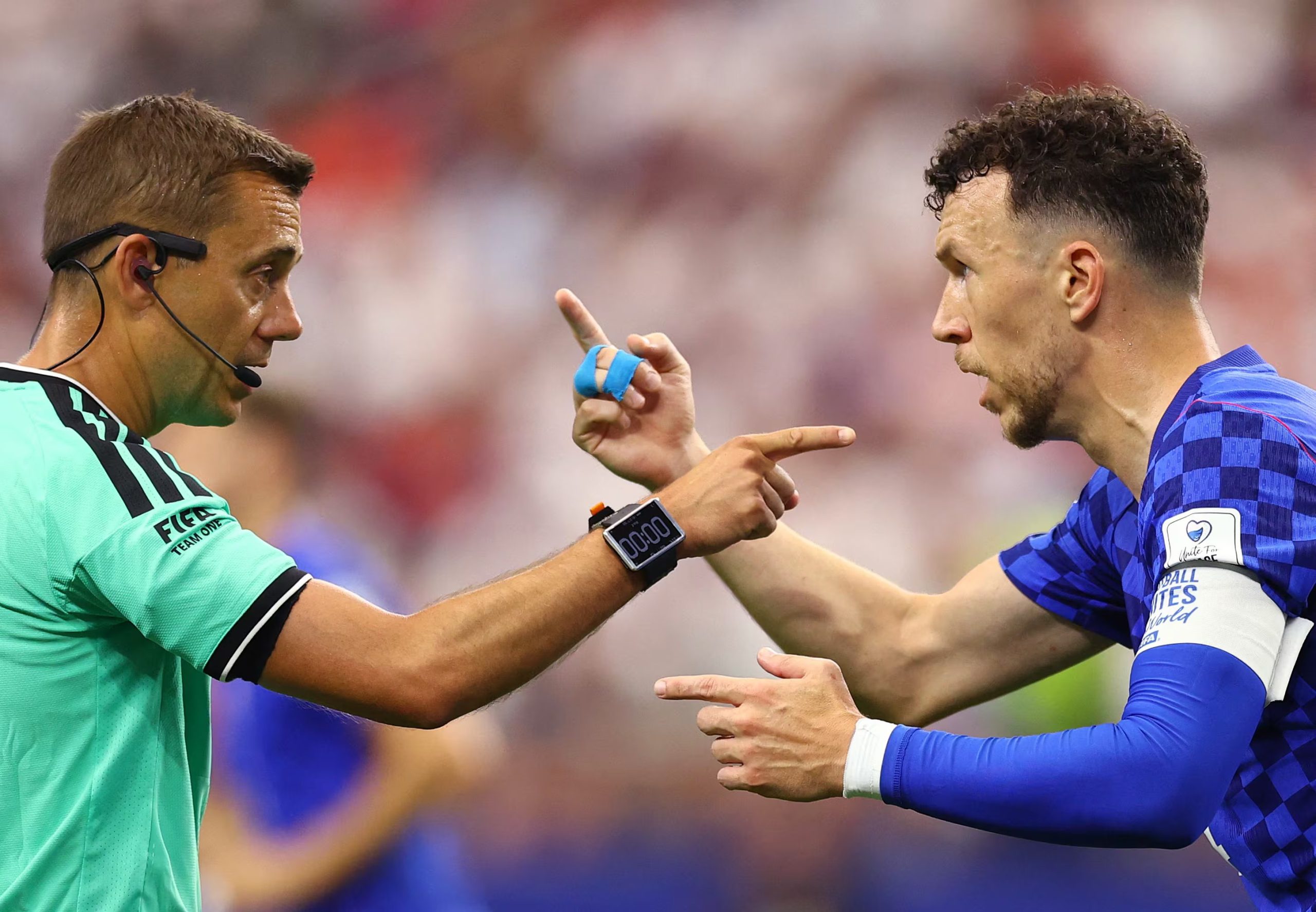 Clement Turpin será el central del partido entre Colombia y Ghana en Kansas City - crédito Hannah Mckay/REUTERS