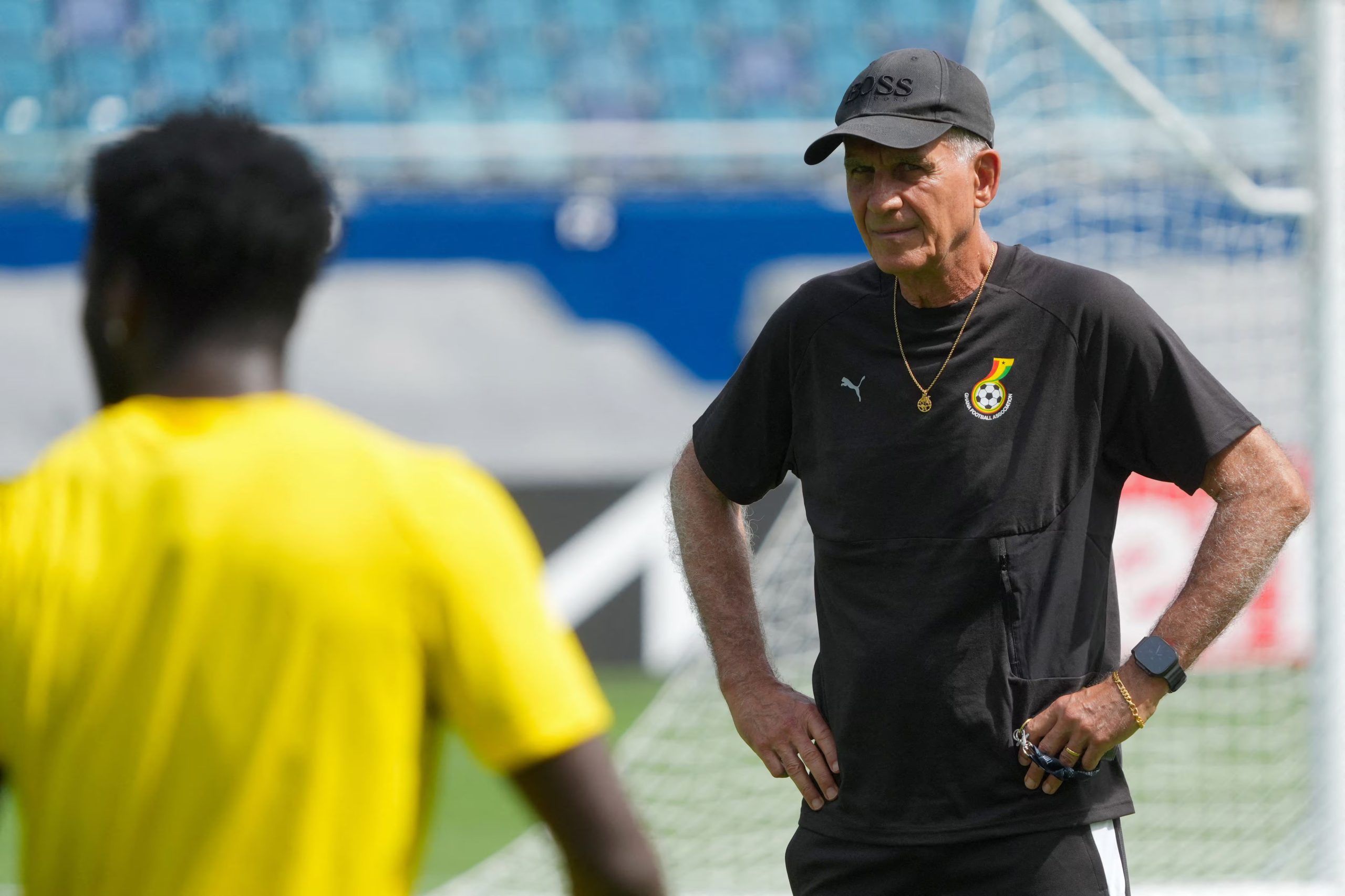 El seleccionador de Ghana, Carlos Queiroz, también dirigió a su rival Colombia entre 2019 y 2020 - crédito Jay Biggerstaff/IMAGN IMAGES vía Reuters