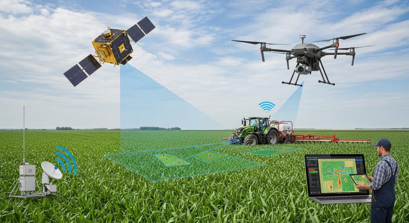 Alemania y España ya aplican monitoreo térmico satelital y cooperativas agrícolas redujeron el consumo de agua hasta en un 40%. (Imagen Ilustrativa Infobae)