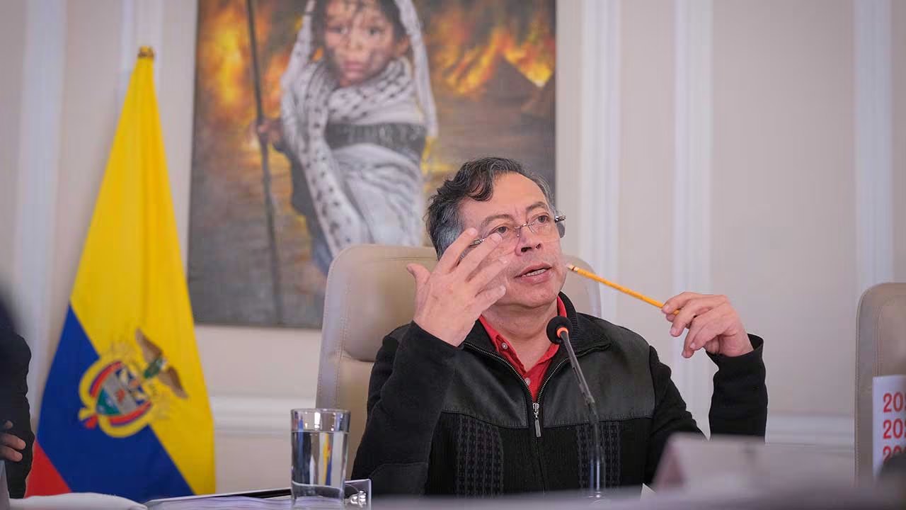 Gustavo Petro descartó rumores de extensión de mandato y afirmó que entregará el cargo a Abelardo de la Espriella - crédito Ovidio González/Presidencia de la República