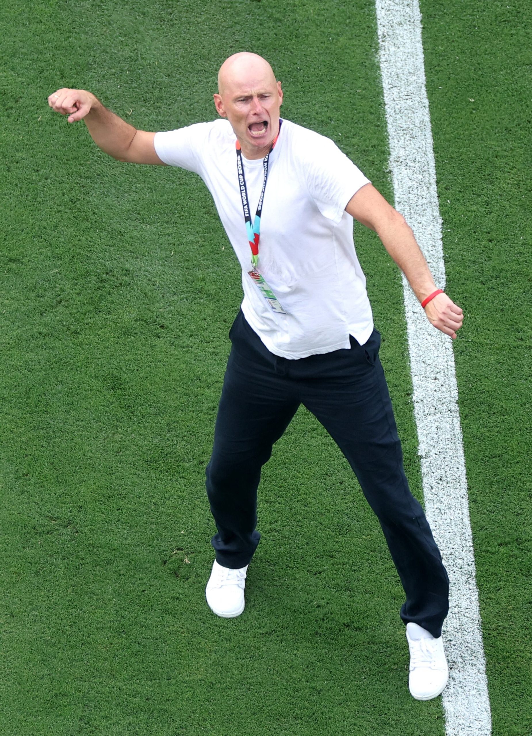 Stale Solbakken, técnico de Noruega, es la cabeza del grupo. (Infobae Centroamérica/ Dan Mullan / GETTY IMAGES NORTH AMERICA / Getty Images via AFP)
