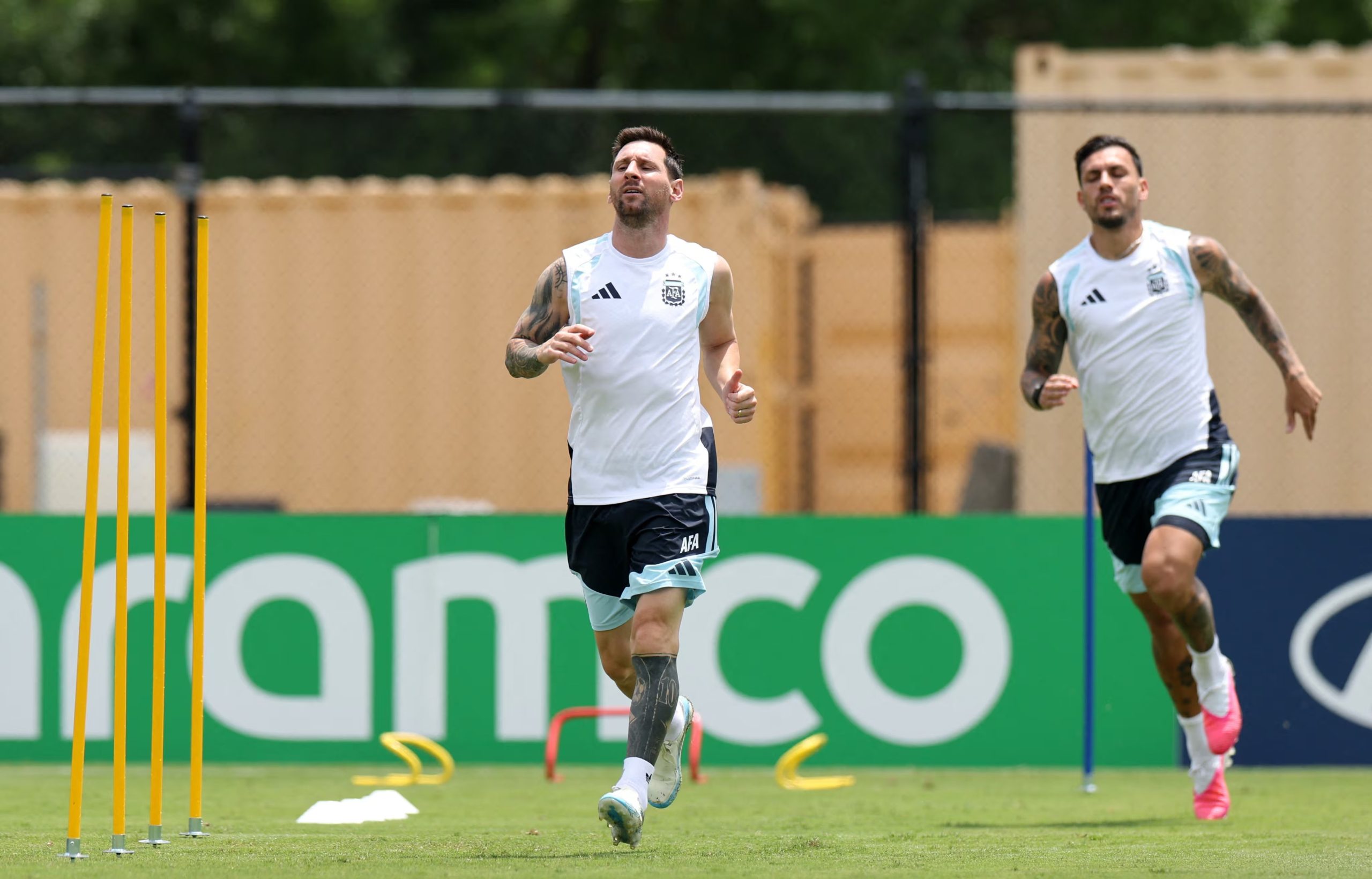 Leandro Paredes podría ser titular contra Egipto (REUTERS/Amanda Perobelli)