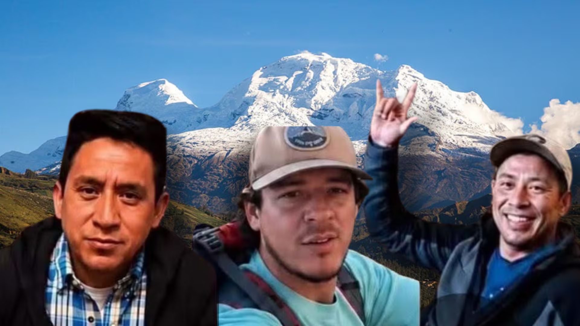 Dos helicópteros participarán en la búsqueda de los tres montañistas desaparecidos desde las primeras horas del jueves. Composición: Infobae