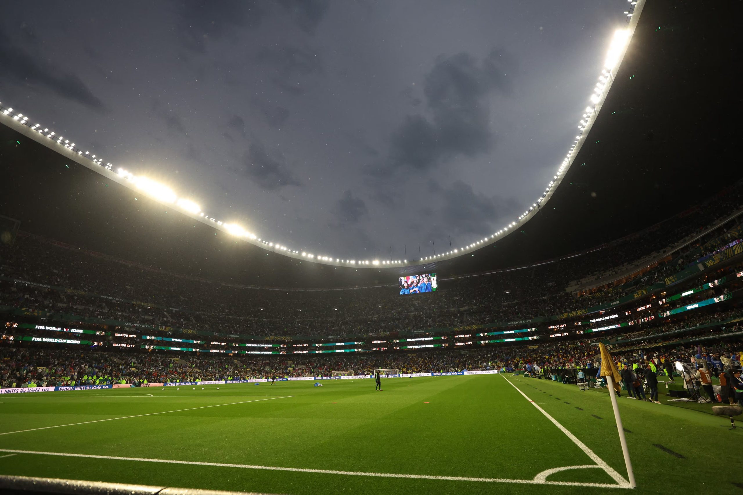Vista del Estadio Azteca. REUTERS/Raquel Cunha