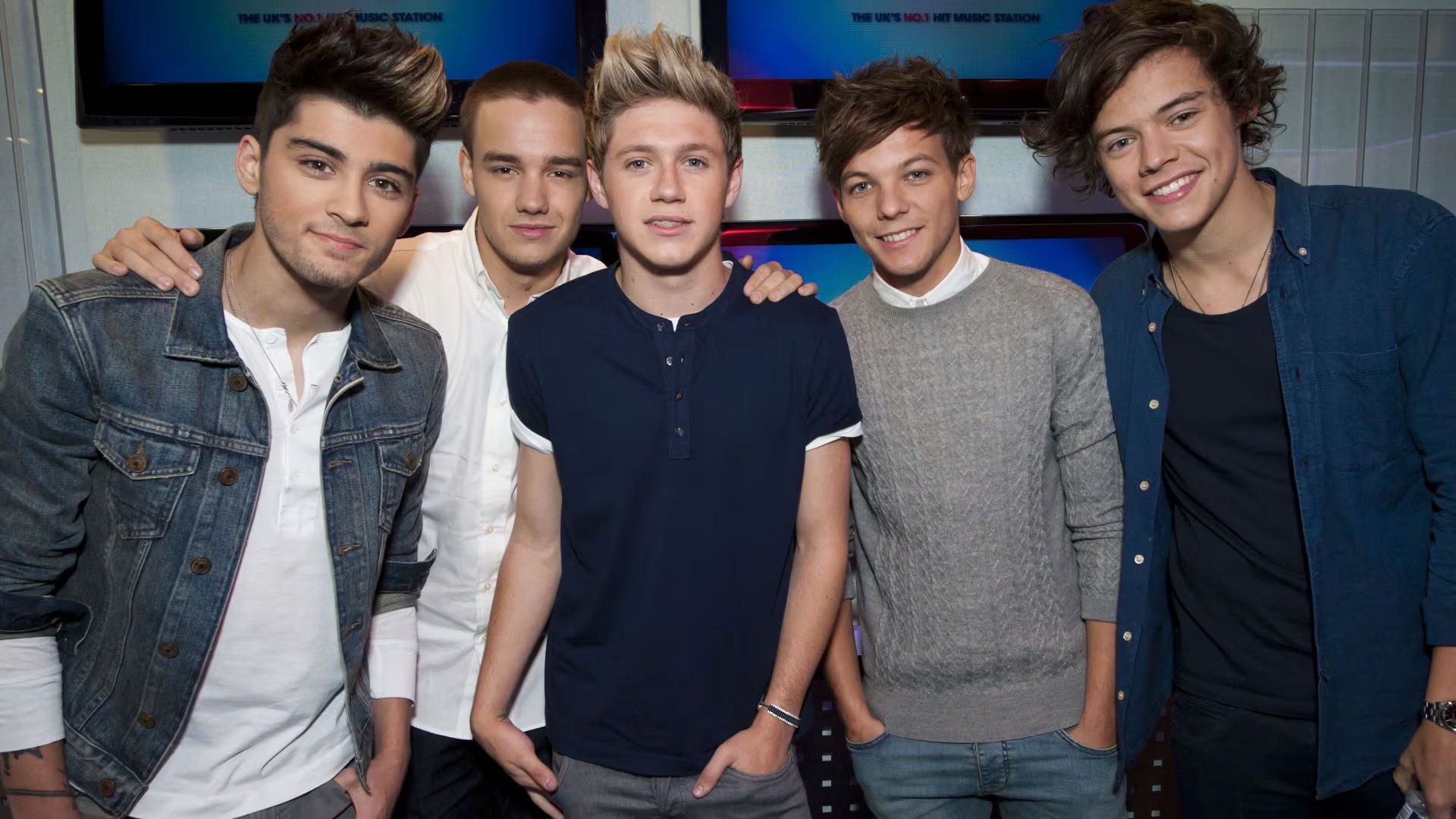 El cantante agradeció en el escenario a Niall Horan, Louis Tomlinson, Zayn Malik y Liam Payne por su etapa en One Direction (Yui Mok/PA vía AP)