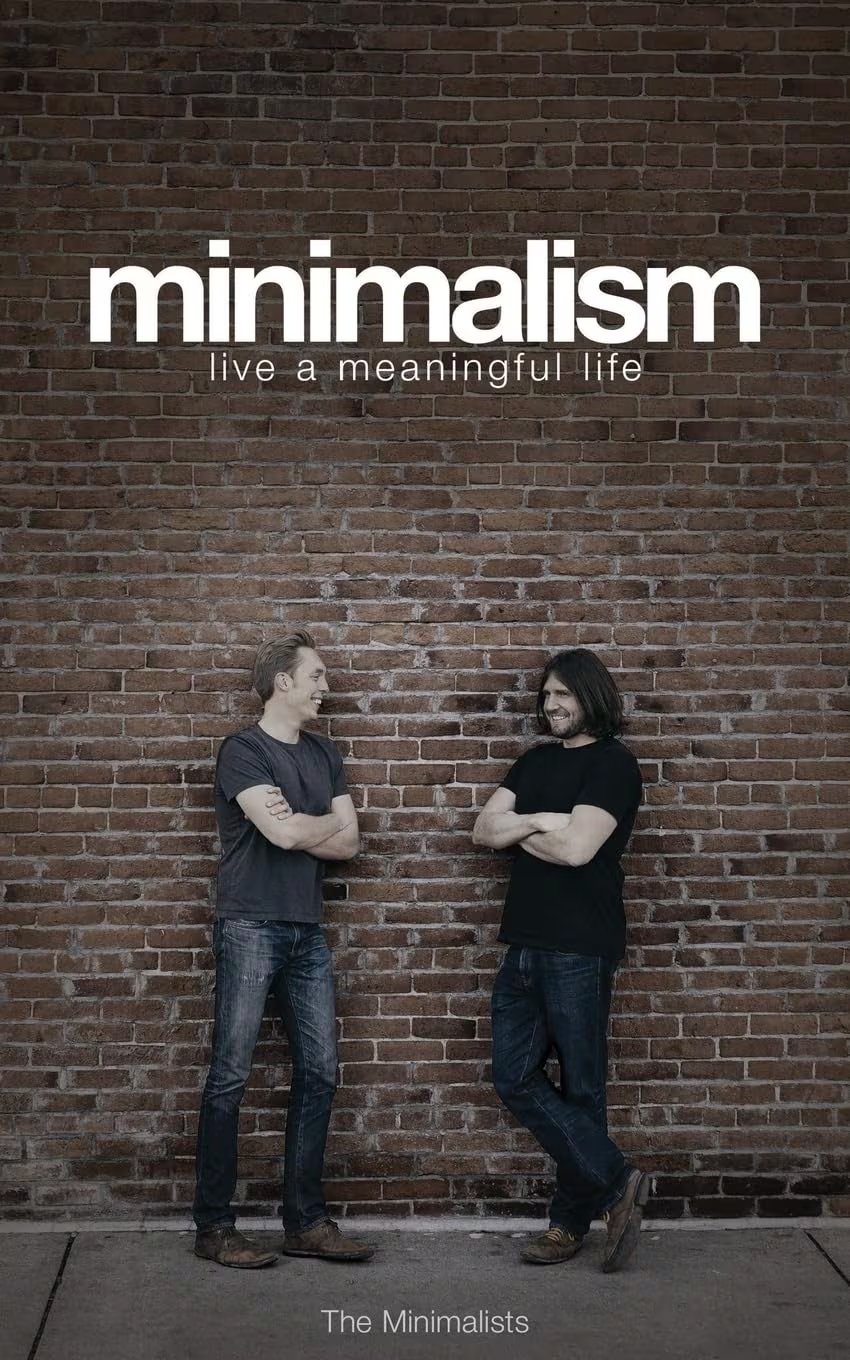Una portada de uno de sus libros: Minimalism, vive una vida con sentido
