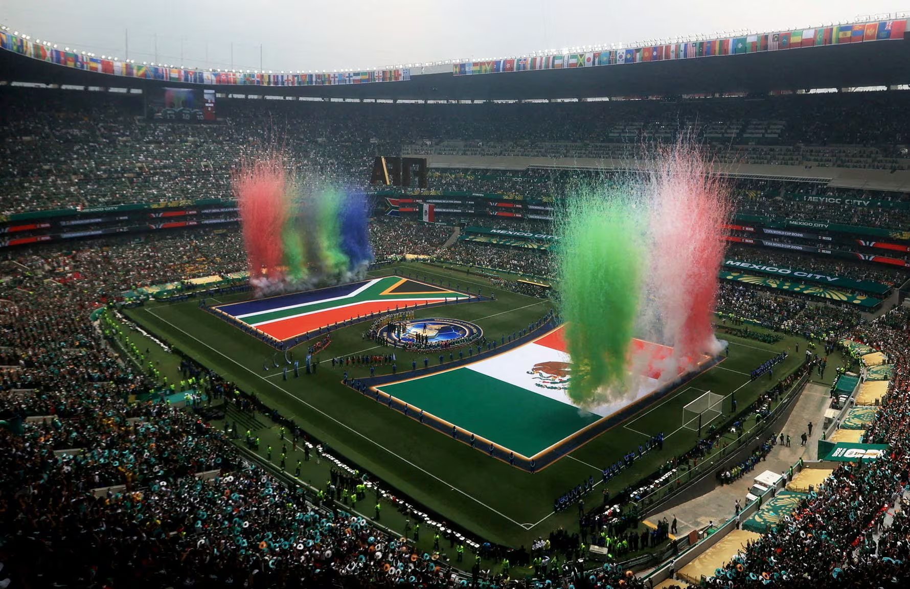 México jugó vs Sudáfrica en el arranque del torneo. REUTERS/Carlos Pérez Gallardo IMÁGENES DEL DÍA DE TPX